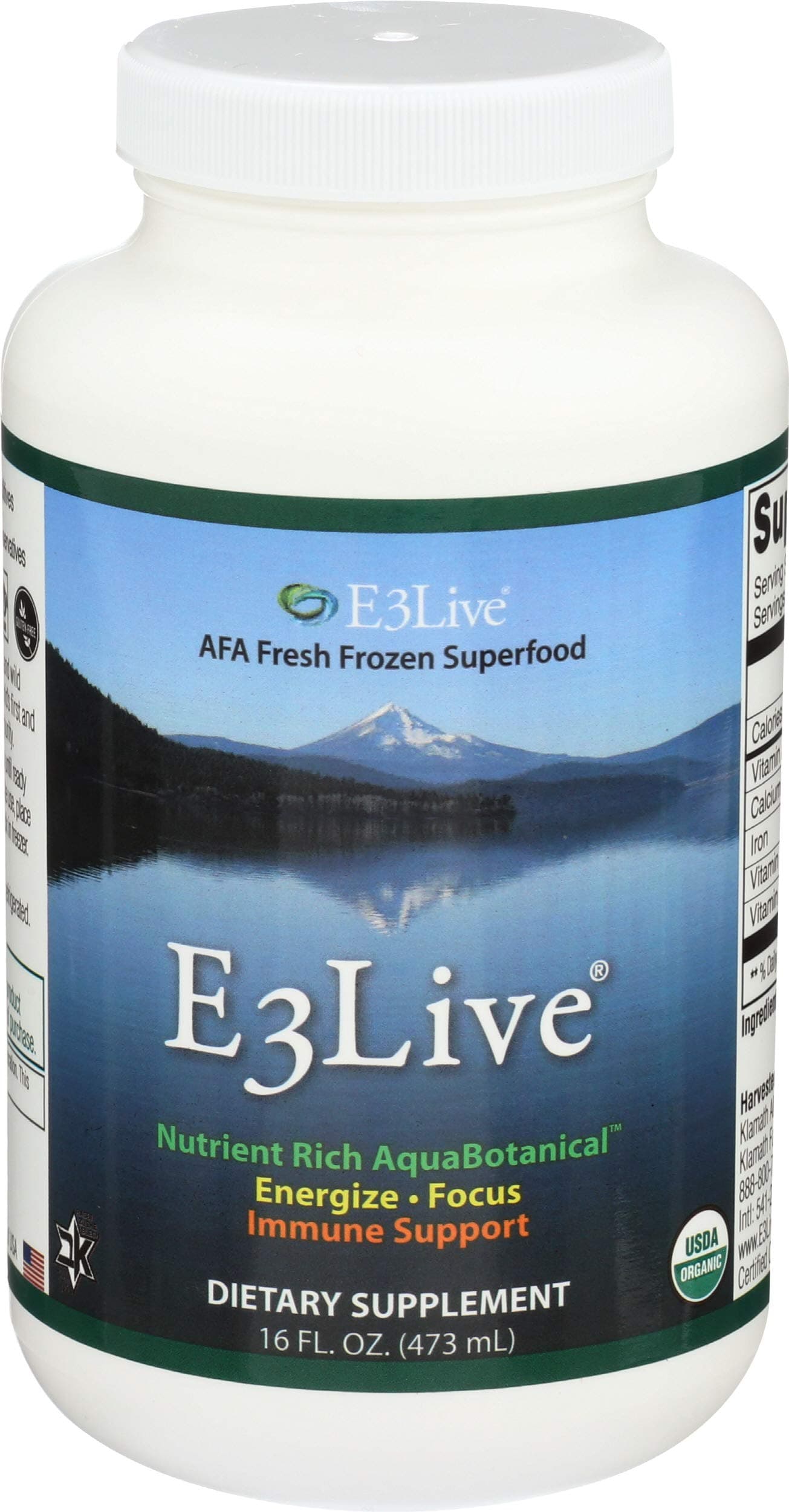 Algae Frozen E3Live Organic Organic, 16 Fl Oz