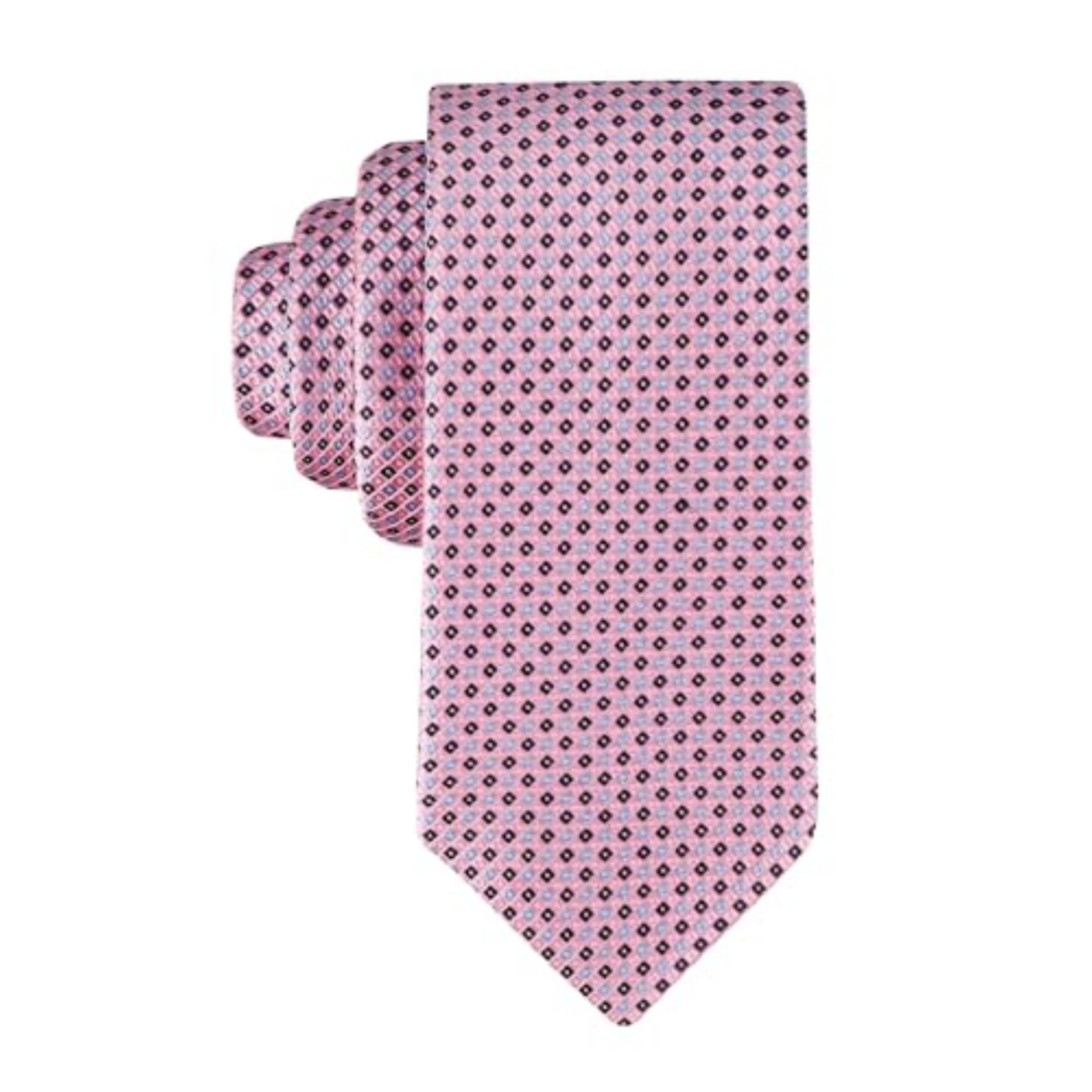 Men's Core Micro Dot Tie, Pink, One Size
