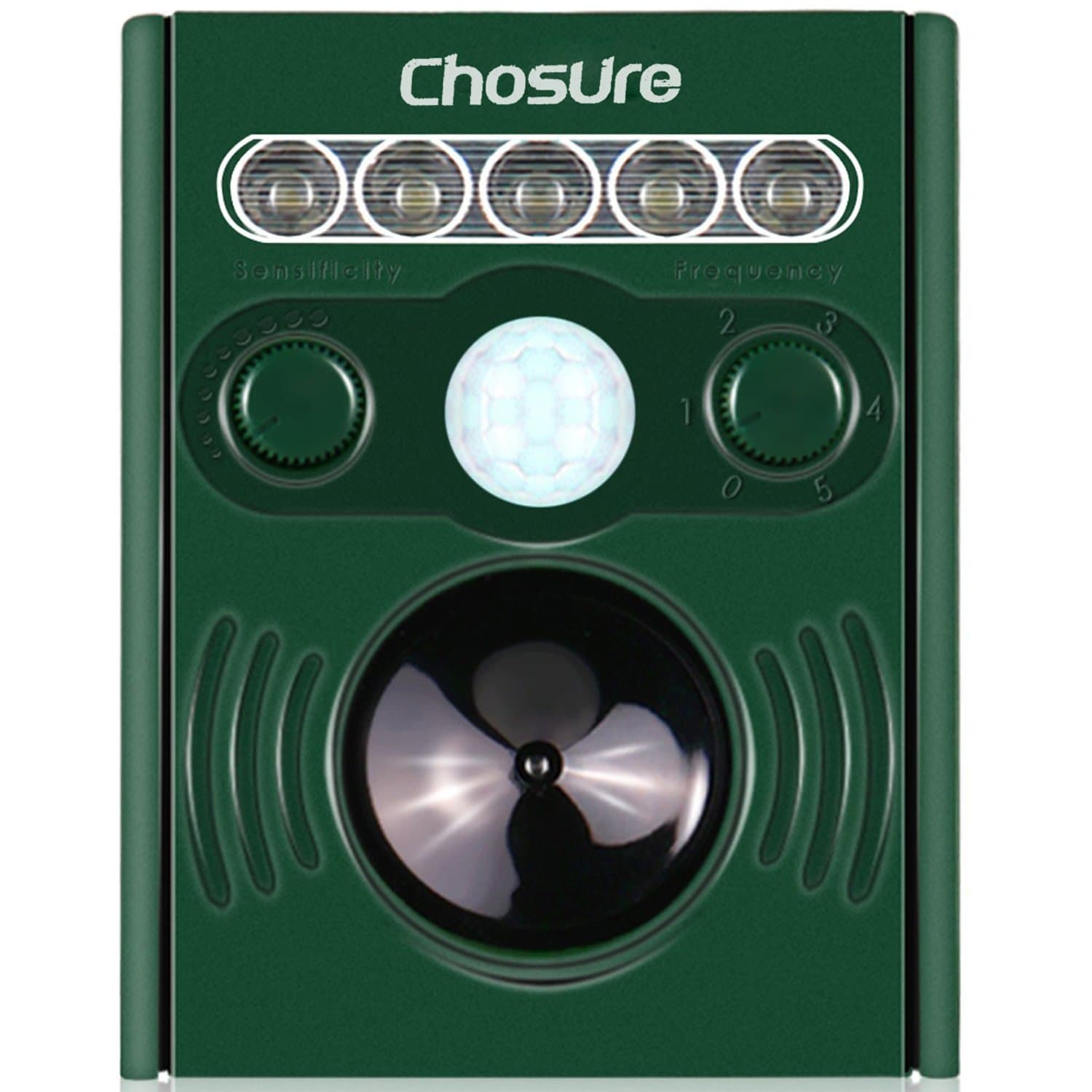 Chosure Ultrasonic Cat Repeller Solar Powered Animal Dog Cat Deterrent Outdoor Pest Scarer For Garden