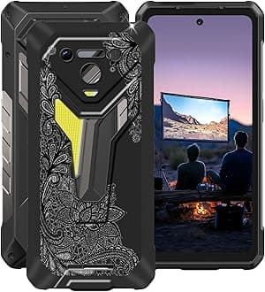 Phone Case for Ulefone Armor 34 Pro (6.95"), TPU Shockproof Bumper Shell, 360° Drop Protection Shell Ultra-Thin Soft Silicone Cover for Ulefone Armor 34 Pro - Black Rose