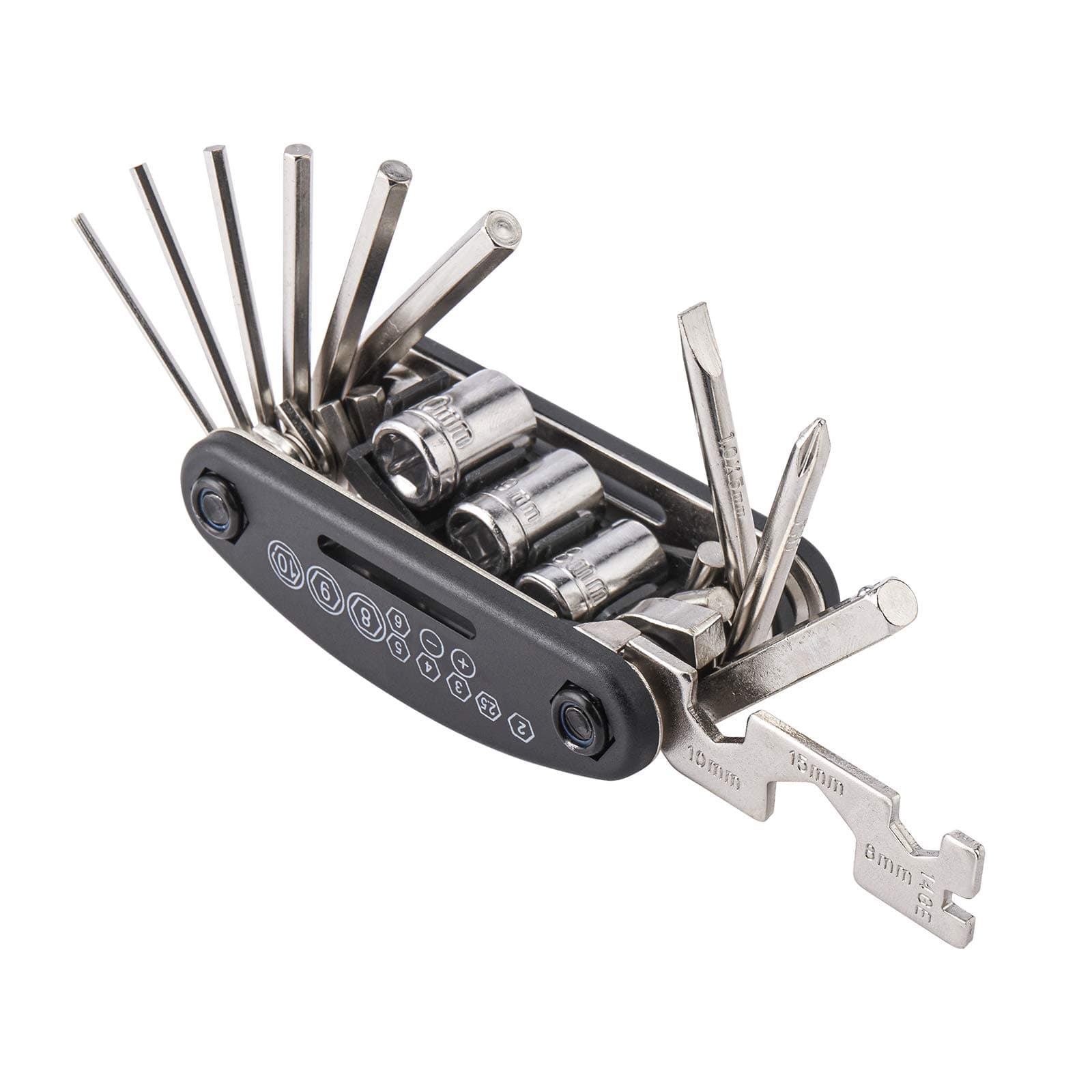 Mountain Bike Multi Tool - Hex Head Screwdriver, Wrench Inside and Out