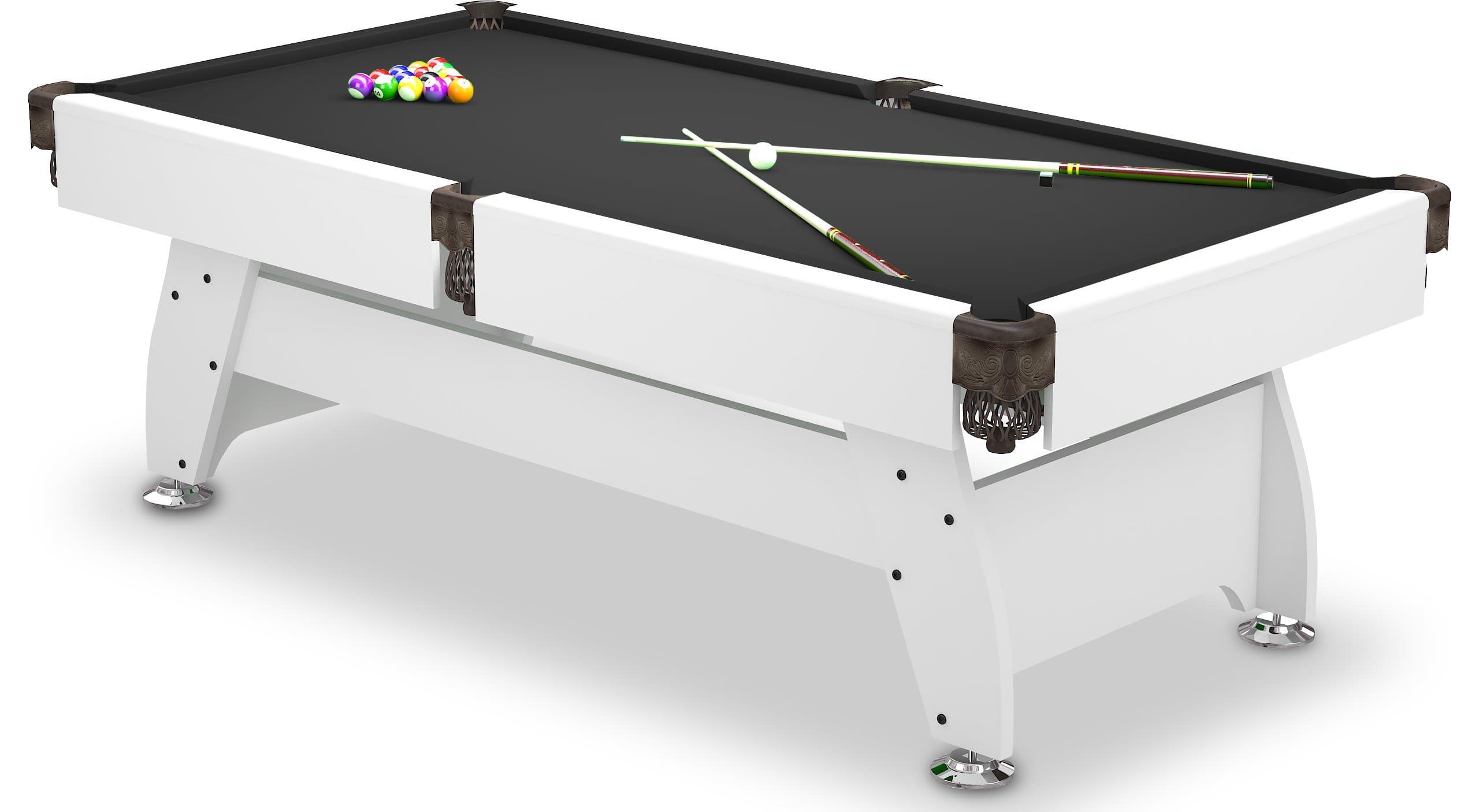 RADLEY 9FT Pool Table Billiard Vintage + Options to Customise + Free Accessories • Multi Games Reversible Table Tops • Five Exterior Finishes • Eight Cloth Colours