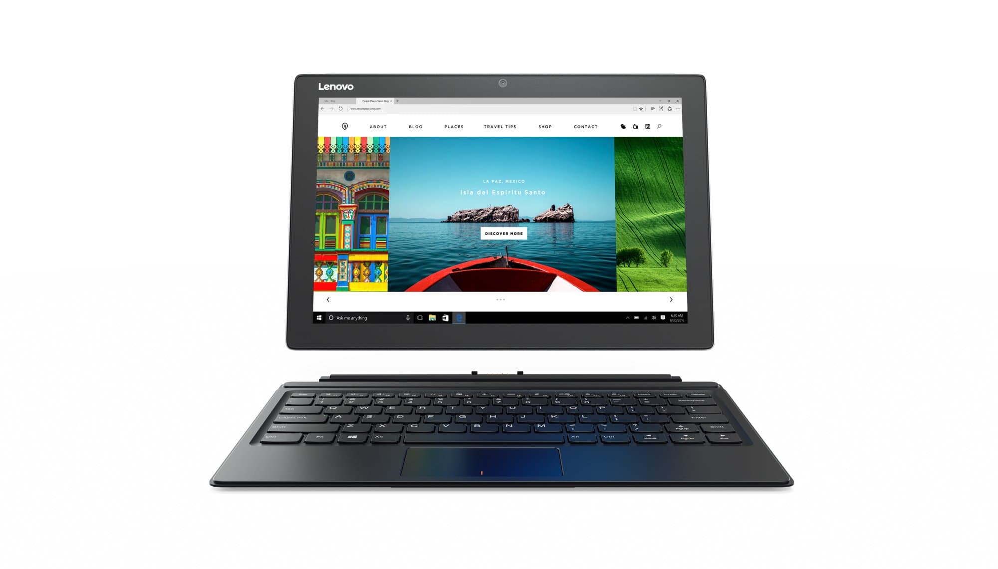 Lenovo 80XE00H3US Idea Pad Mix 510-12IKB 2-in-1 Notebook with Intel i5-7200U, 8GB, 128GB SSD, 12.2"