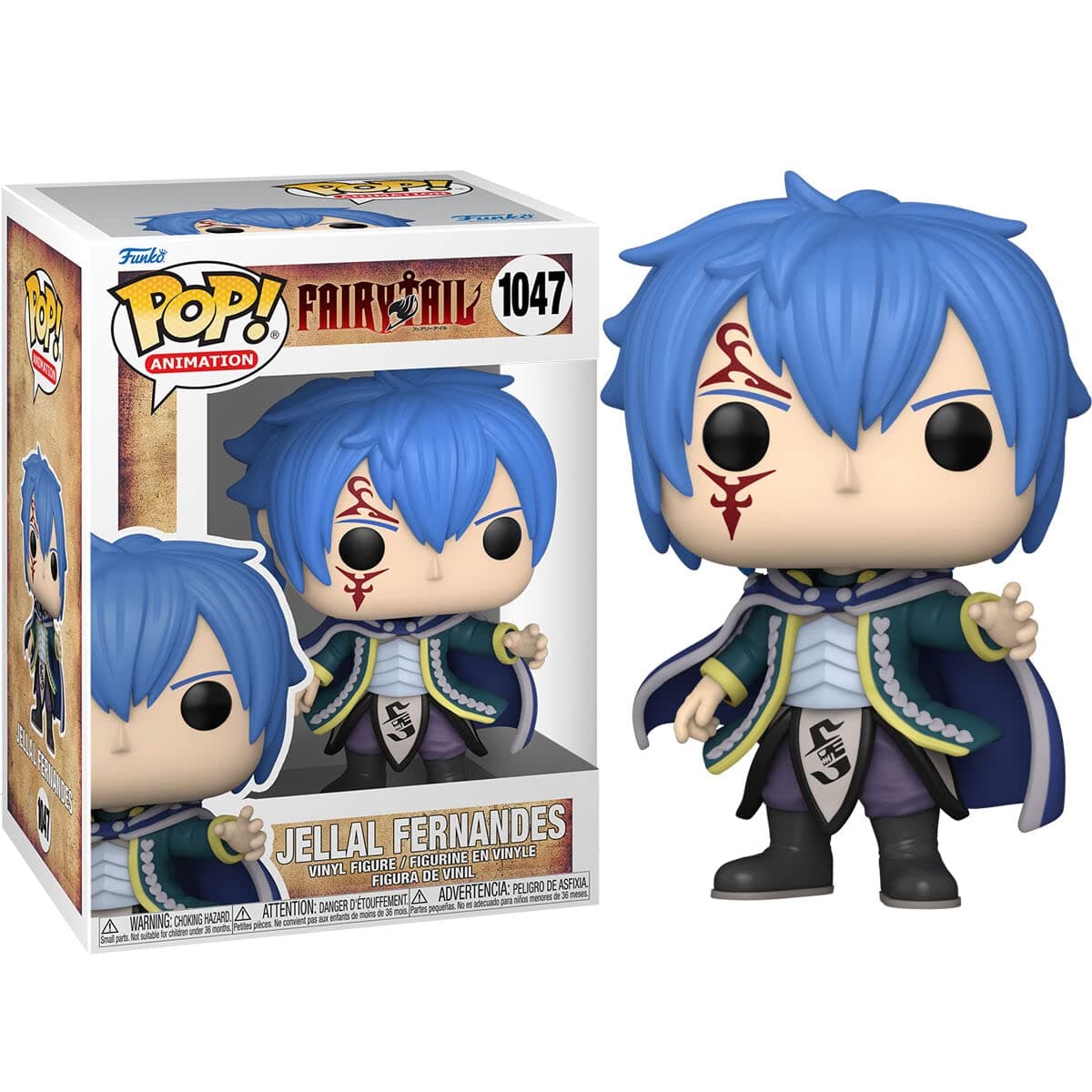 POP! Animation: Fairy Tail - Jellal Fernandes - Collectable Vinyl Figure - Gift Idea - Official Merchandise - Toys for Kids & Adults - Anime Fans - Model Figure for Collectors and Display