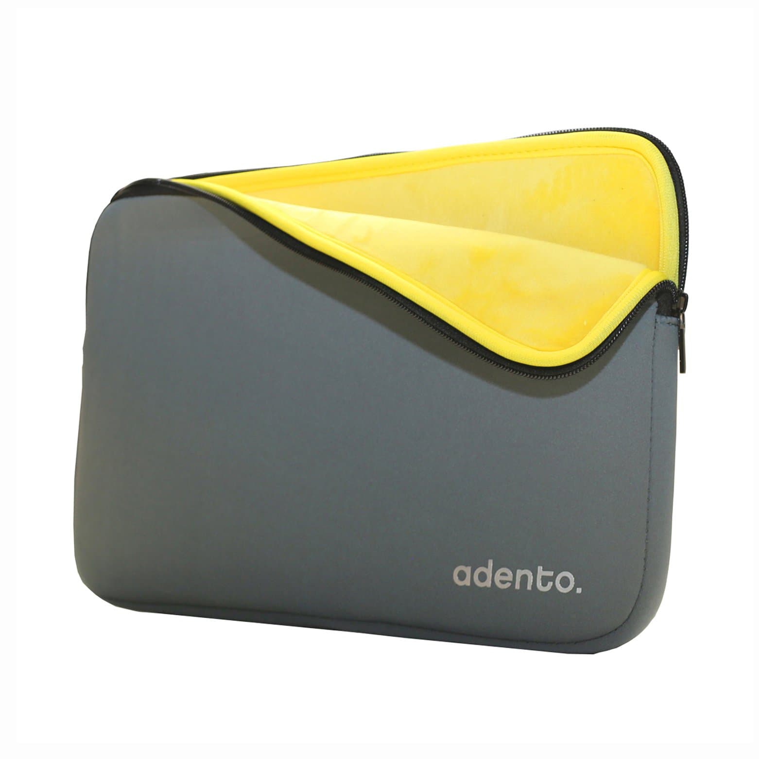 Adento Noaoa PU Leather Case for MacBook Air/Ultrabook 13'' Silver - Yellow