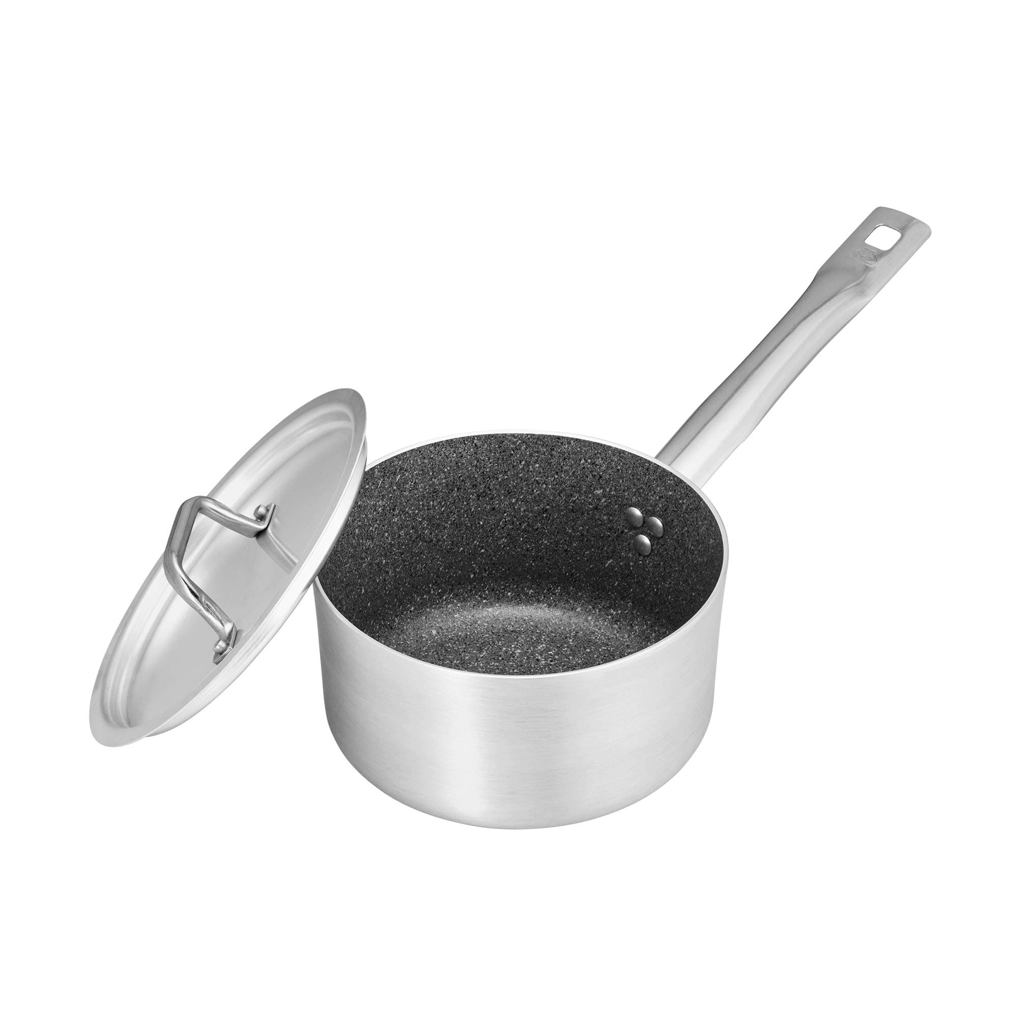 BALLARINI Professionale 2800 Saucepan with Lid, 3-qt, Aluminum