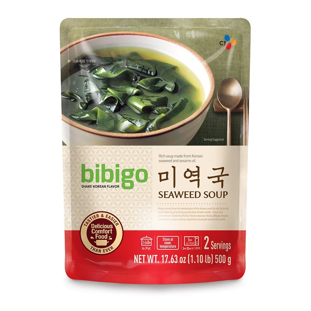 Korean Seaweed Soup, Miyeok-Guk, Ready-to-Eat, 17-ounce (1-Pack)