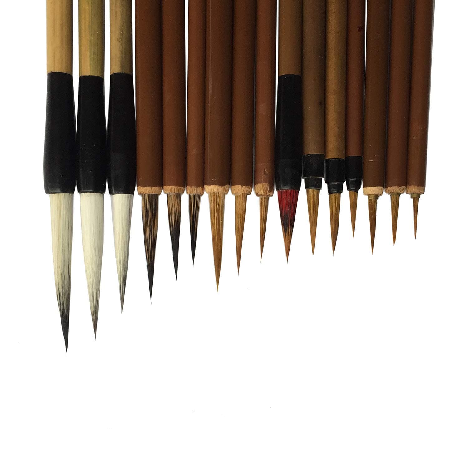 Chinese Writing Brush for Professional Calligrapy & Painting (16-piece Set)