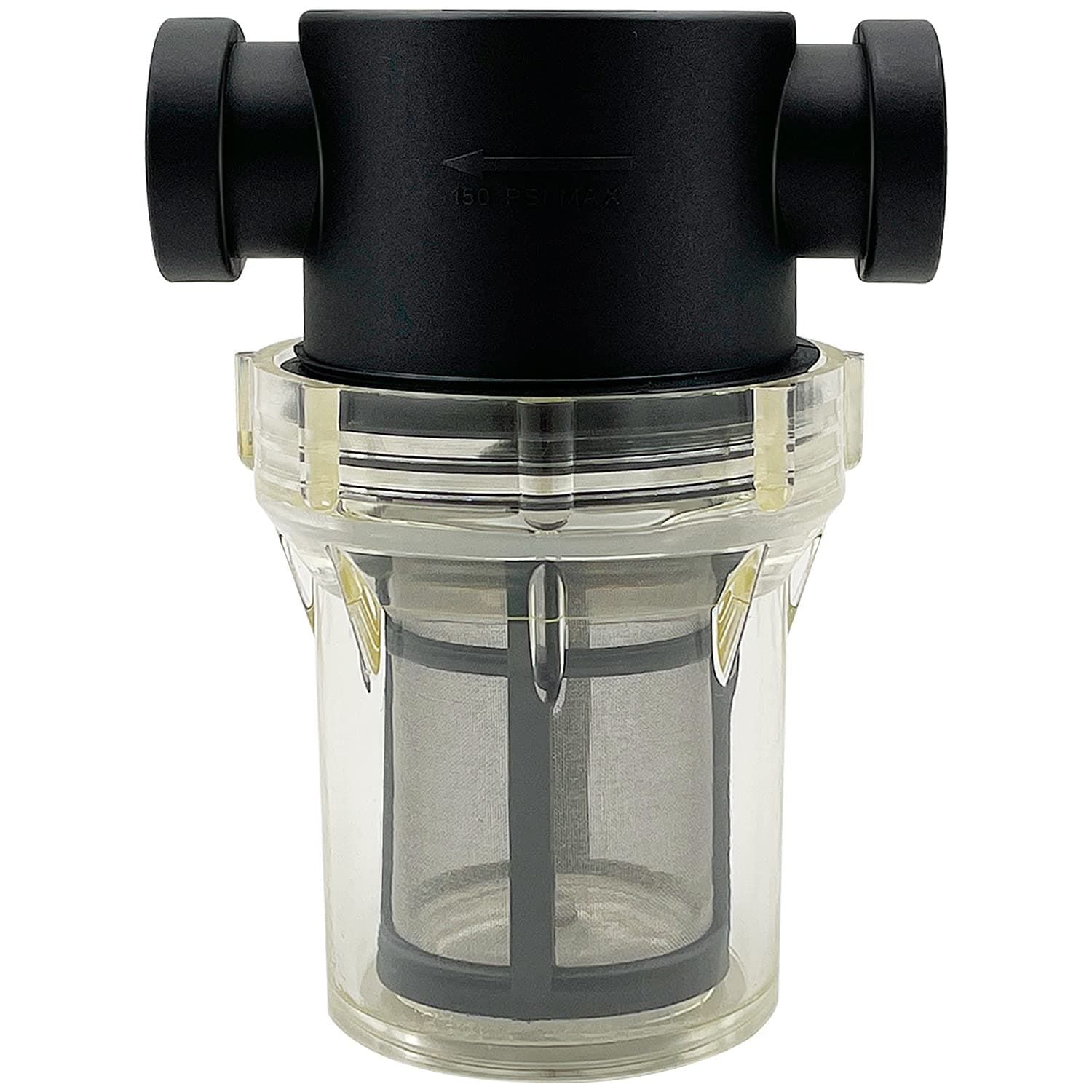 SAFBY Female NPT in-Line Strainer with 100 mesh Stainless Steel Filter Screen (1" 100 Mesh)