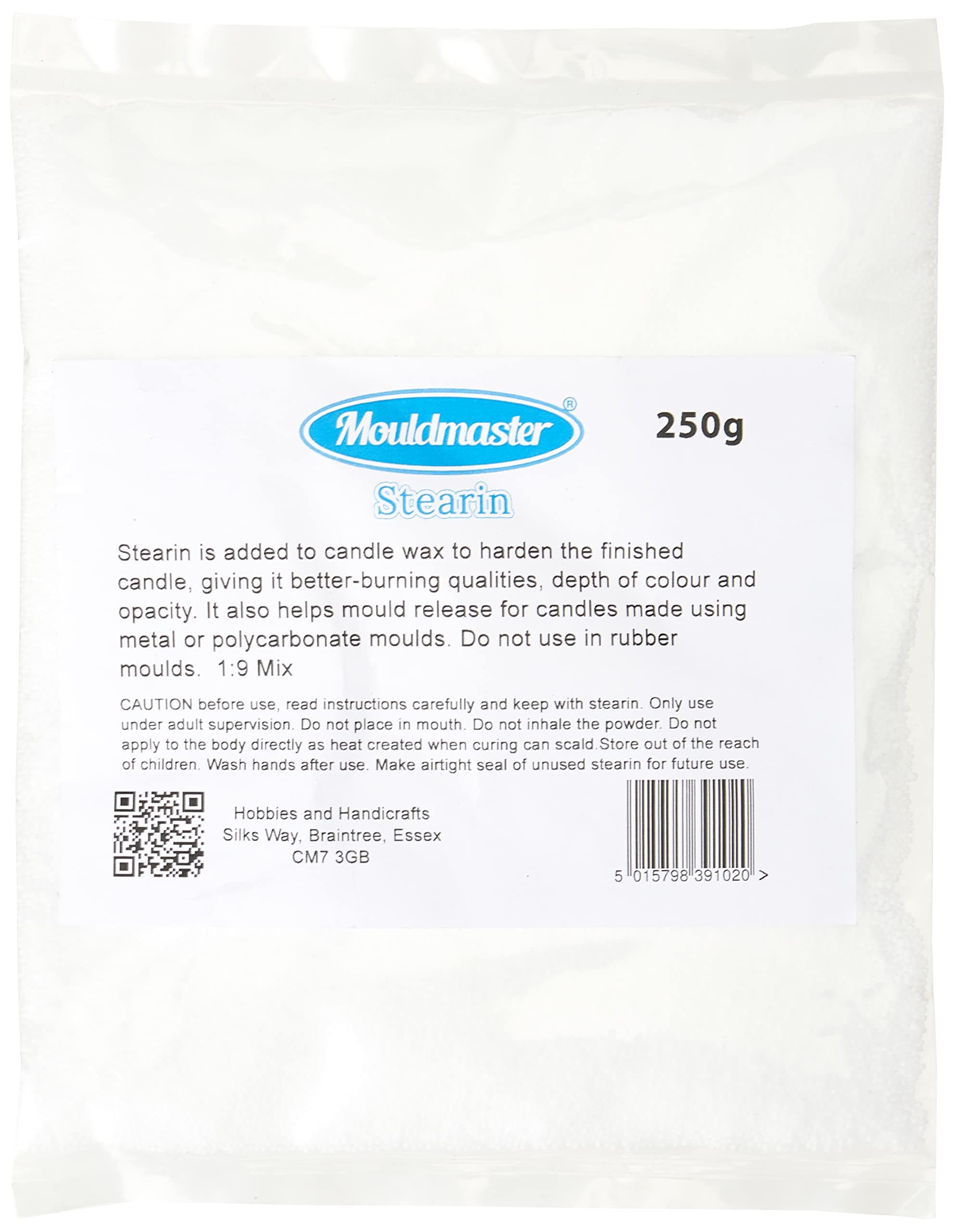 Mould Master Stearin for Candle Making, White, 250 g