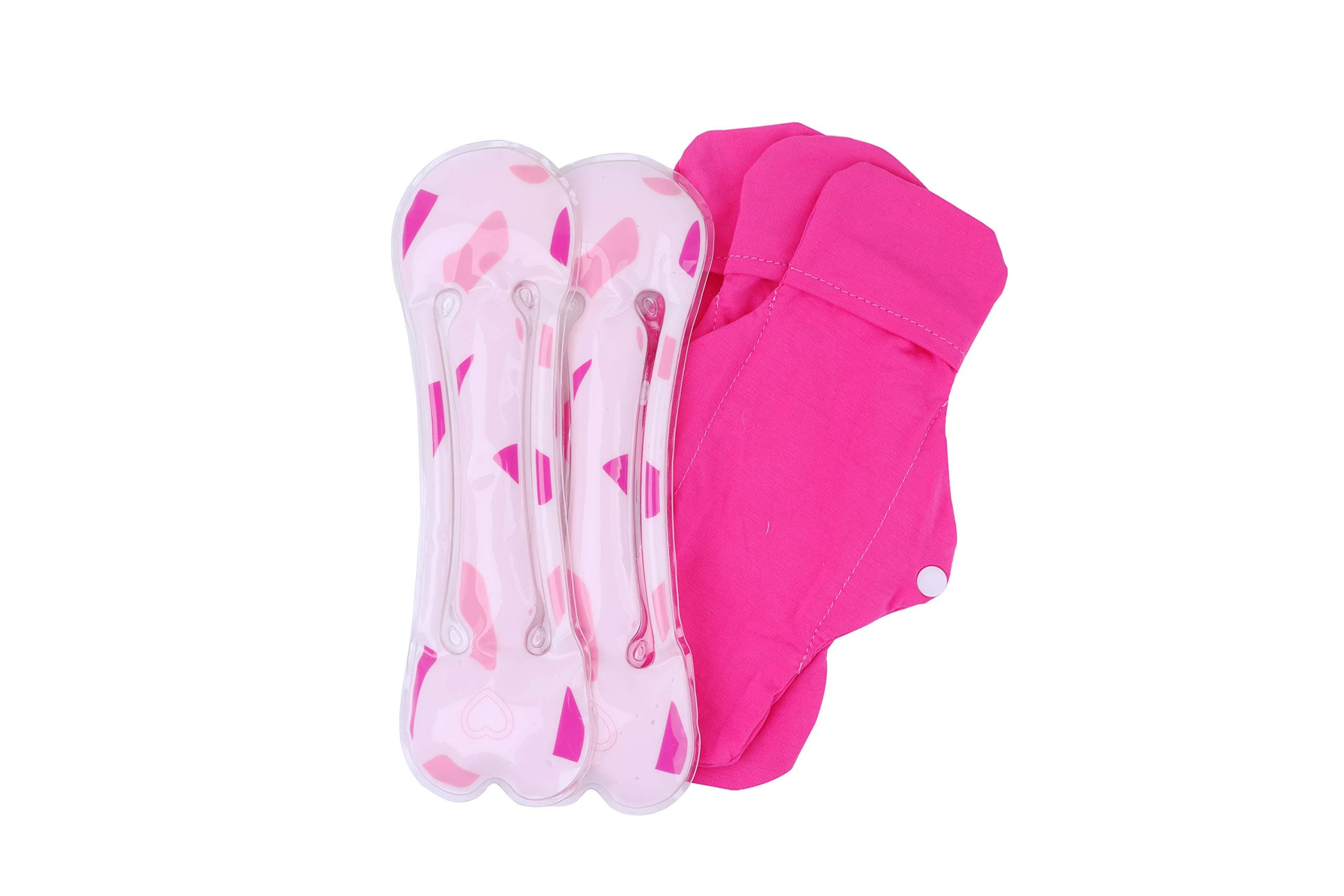 Hemorrhoid and Perineal Clay Ice Packs | 2 Reusable Packs, 3 Washable Sleeves | Pregnancy and Postpartum Cold Therapy Compress for Vaginal and Groin Pain Relief | Flexible, Freezable Wrap