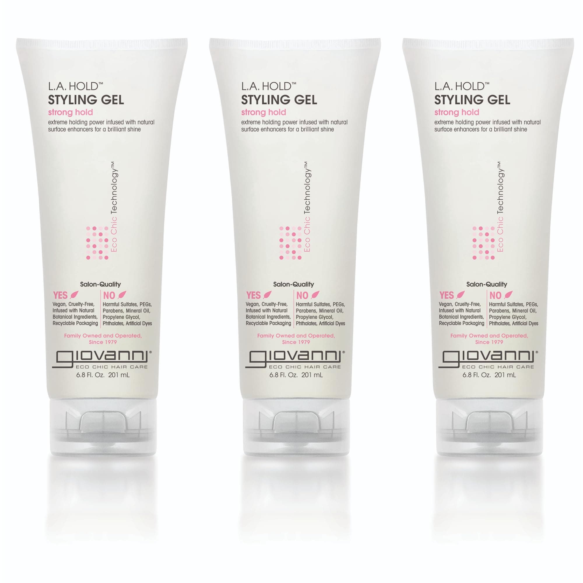 Giovanni Organic LA Natural Styling Gel, 200ml