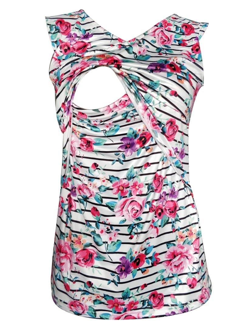 Amazing Speed Women's Maternity Nursing Tank Tops and Breastfeeding Cami Shirts Clothes