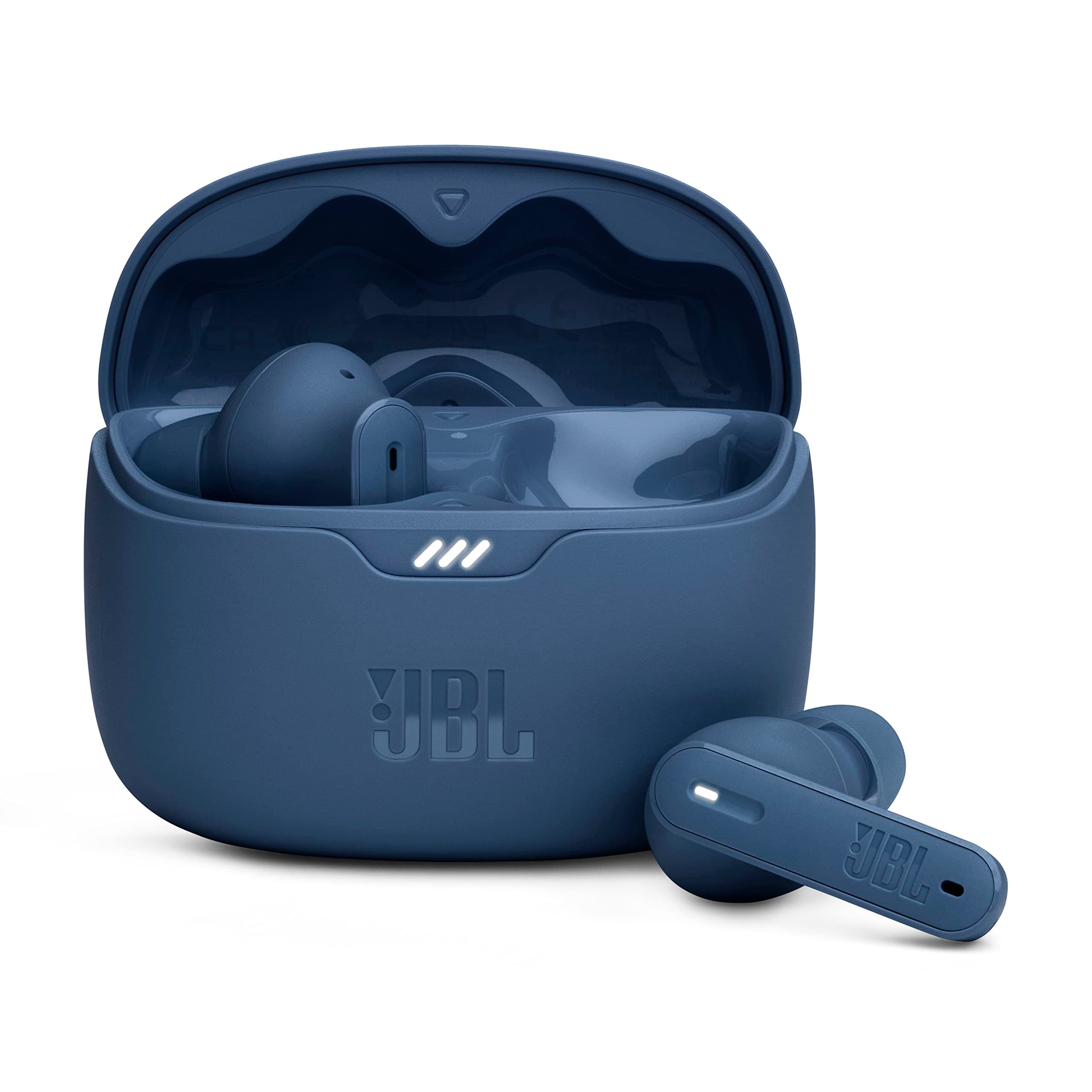 Tune Beam Earphones, Bluetooth and Wireless, Water Resistant and Noise Cancelling with up to 48 Hours Battery Life, Blue - ‎ JBLTBEAMBLU