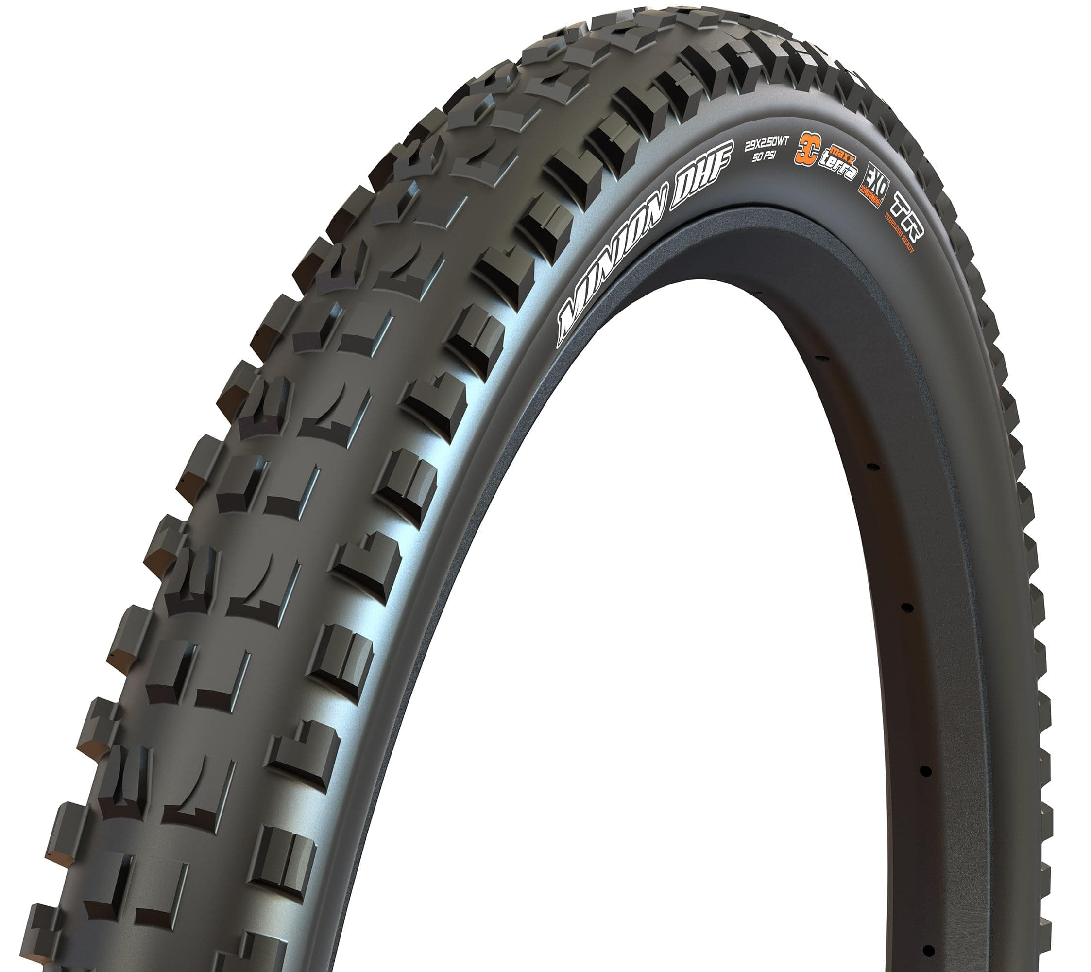 Minion DHF - Dual Compound - E25 Rating, Tubeless | Gold Standard of Gravity Focused Tread