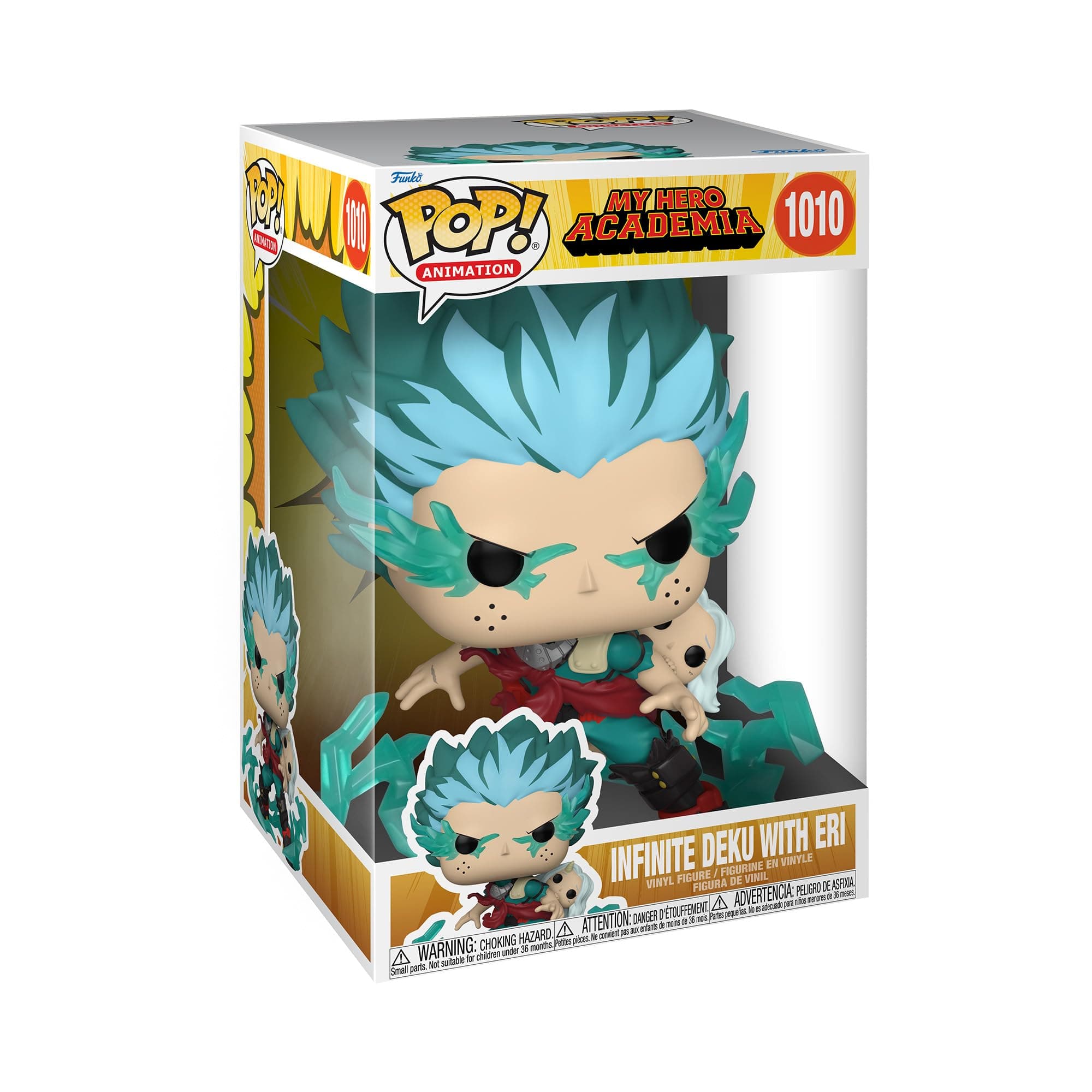 Pop Jumbo! Animation: My Hero Academia- Infinite Deku 10 Inch, Collectible Action Vinyl Figure - 51901