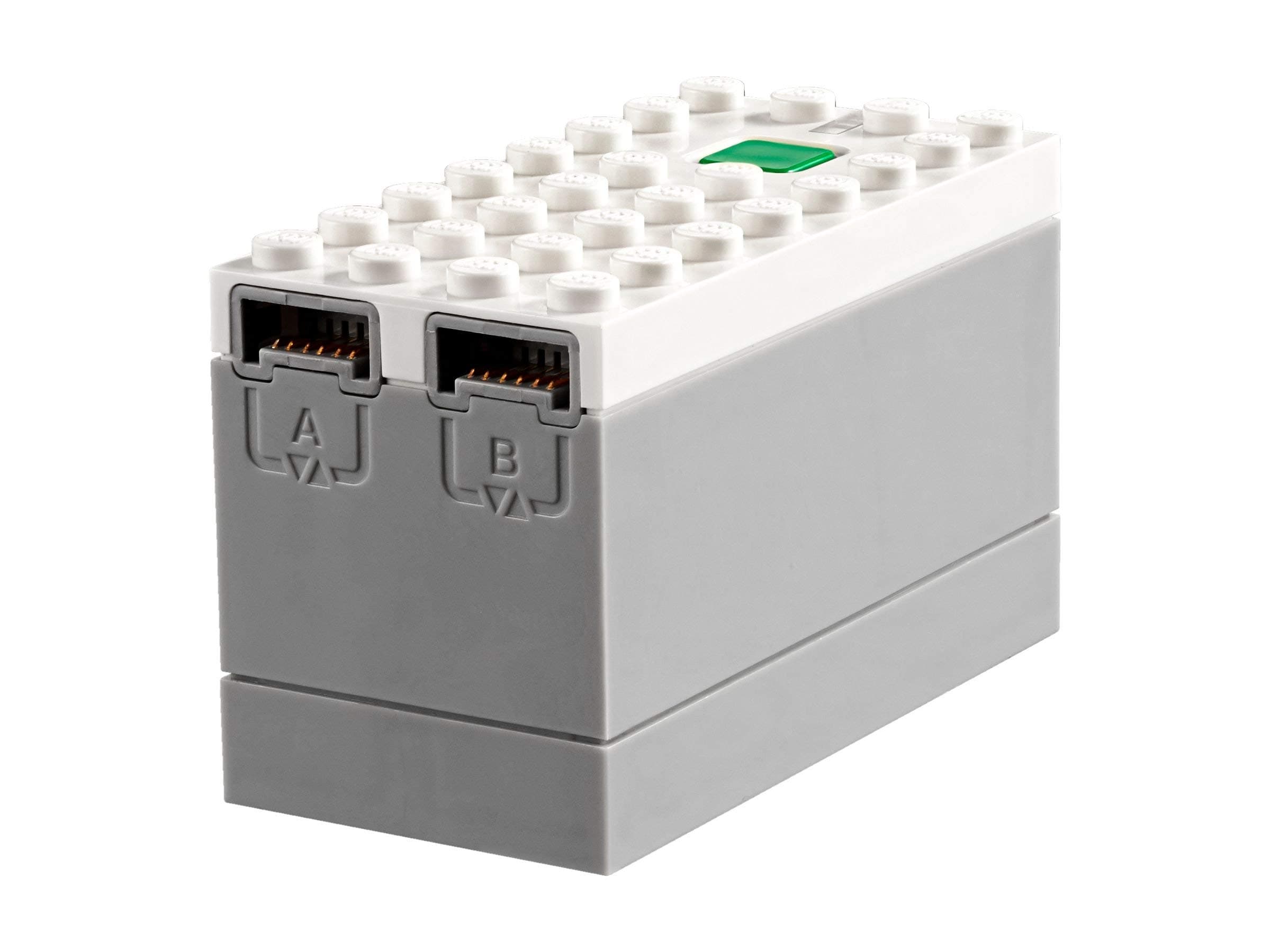 Powered Up Hub 88009 Battery Box with 2 Inputs/Outputs for Connecting Powered-Up Sensors and Motors