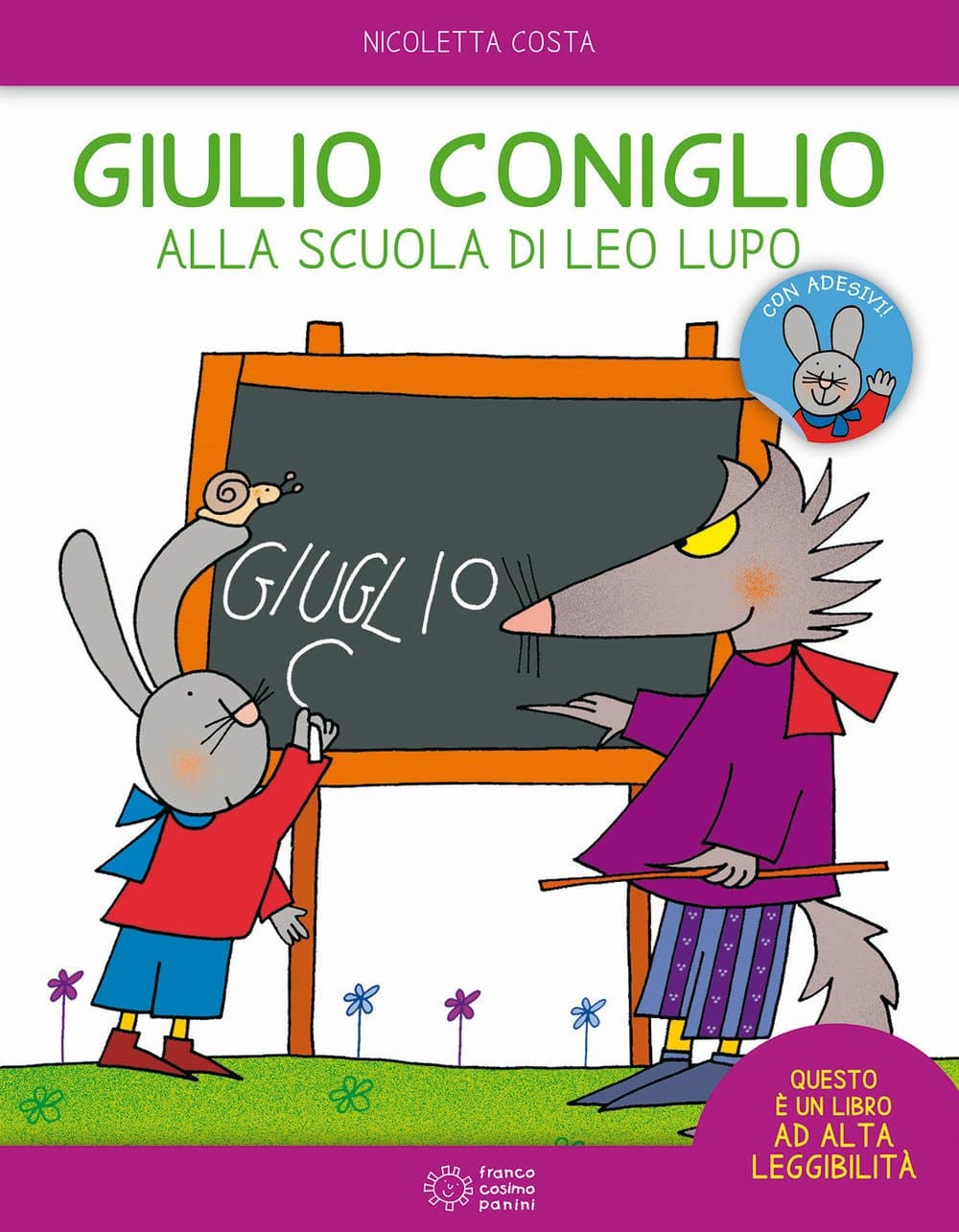 Giulio Coniglio: Giulio Coniglio alla scuola di Leo lupo