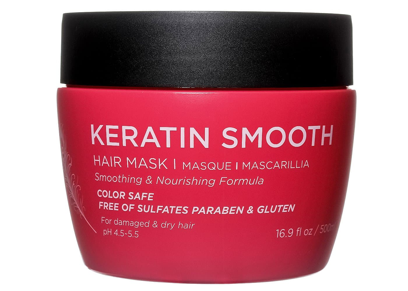 Keratin Smooth Hair Mask 16.9 Oz