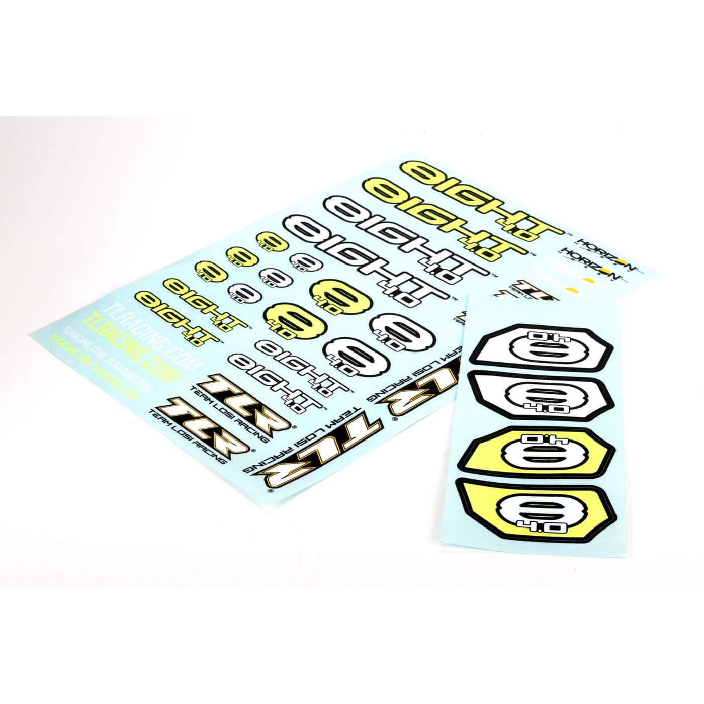 TEAM LOSI RACING 8IGHT 4.0 Logo Sticker Sheet