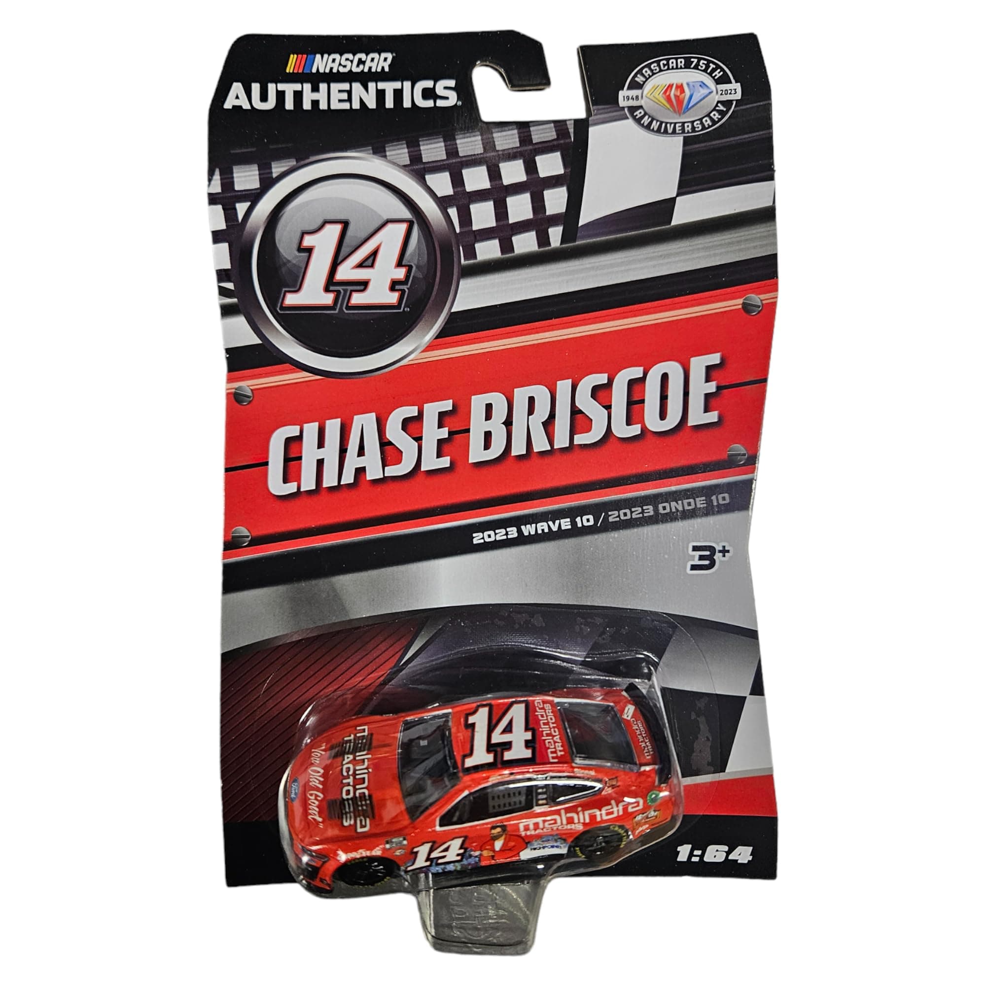 2023 NASCAR Authentics Chase Briscoe Wave 10 Diecast Car, 1:64 Scale