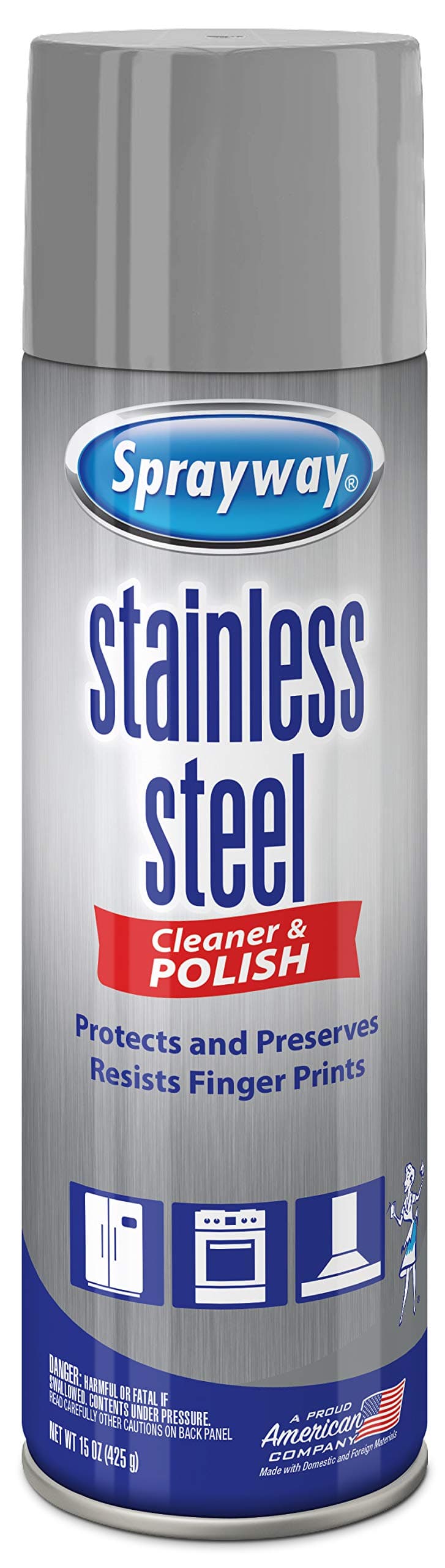 Water-Based Stainless Steel Cleaner, 15 Fl Oz (Pack of 1)