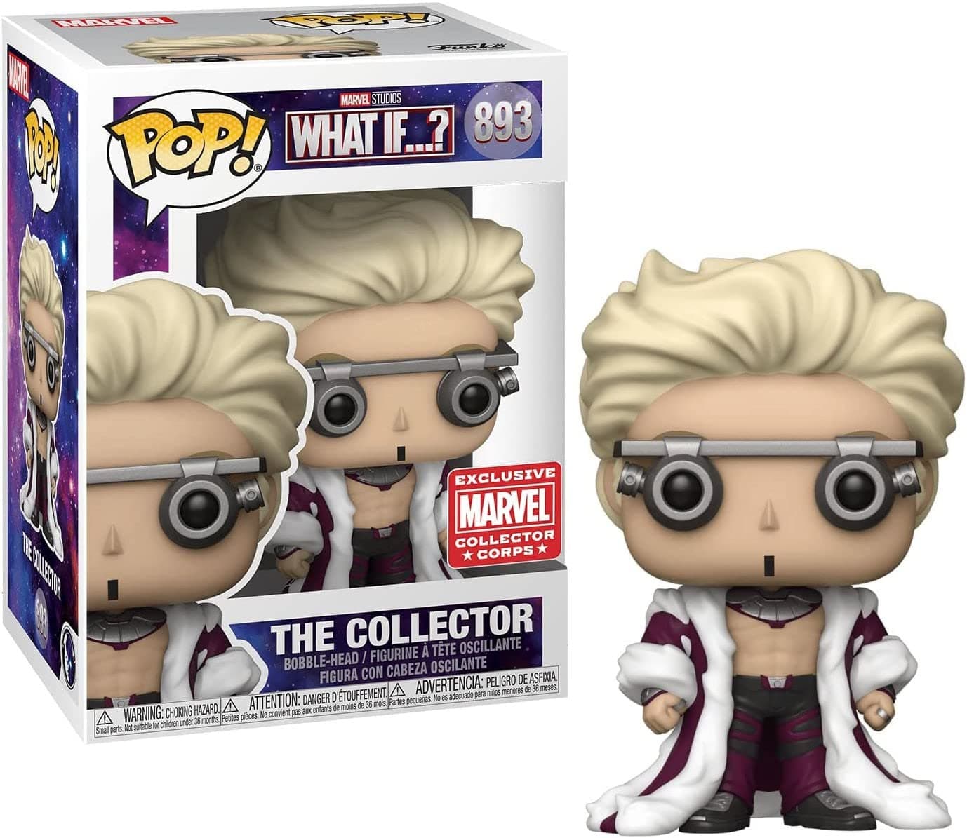 POP! Marvel What If? The Collector #893 Collector Corps Exclusive