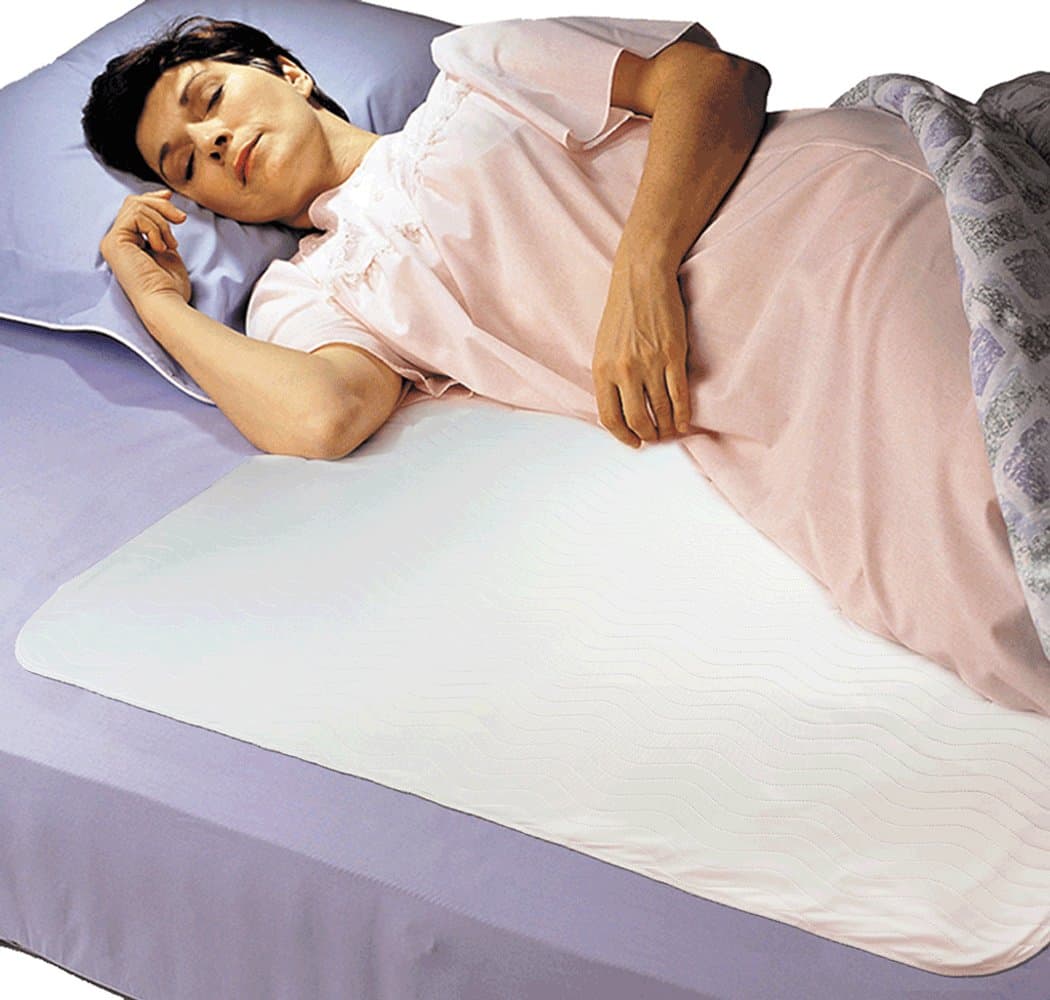 Comfort Shield1 Pack Premium Washable Bed Pad, Reusable Mattress Protector with Ultra Soft Poly-Brush Surface (34x54 Inch/1-Pack)