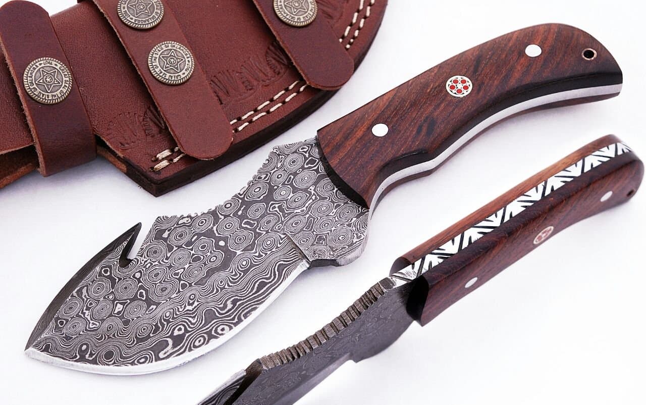Grace Knives G 1053 GutHook (Wood)