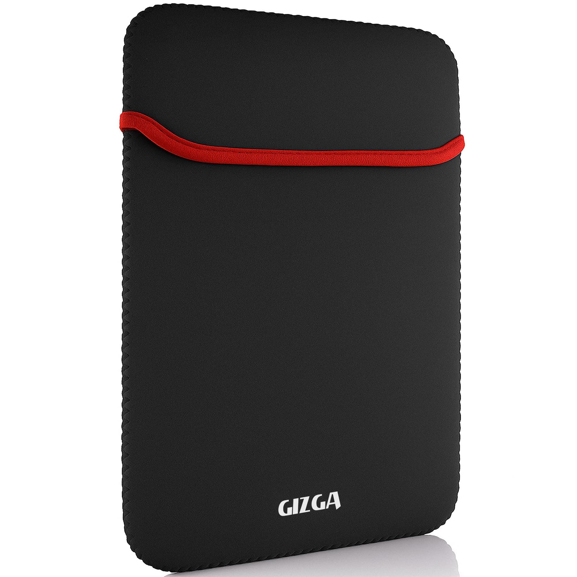 GIZGA Club-laptop Neoprene Reversible for 15.6-inches Laptop Sleeve - Black-Red