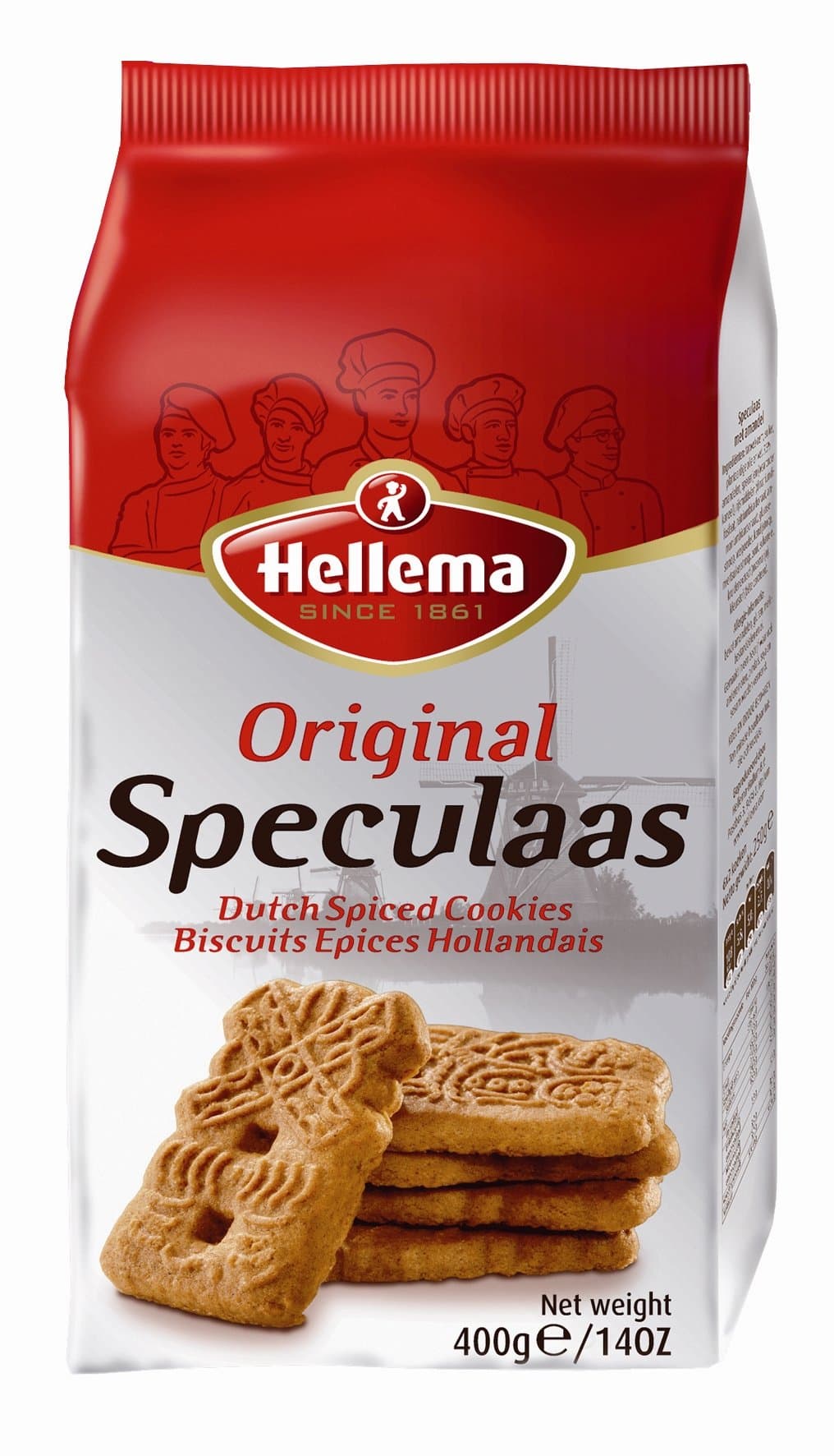 Hellema Speculaas Spiced Cookies 14 Oz (Pack of 12)