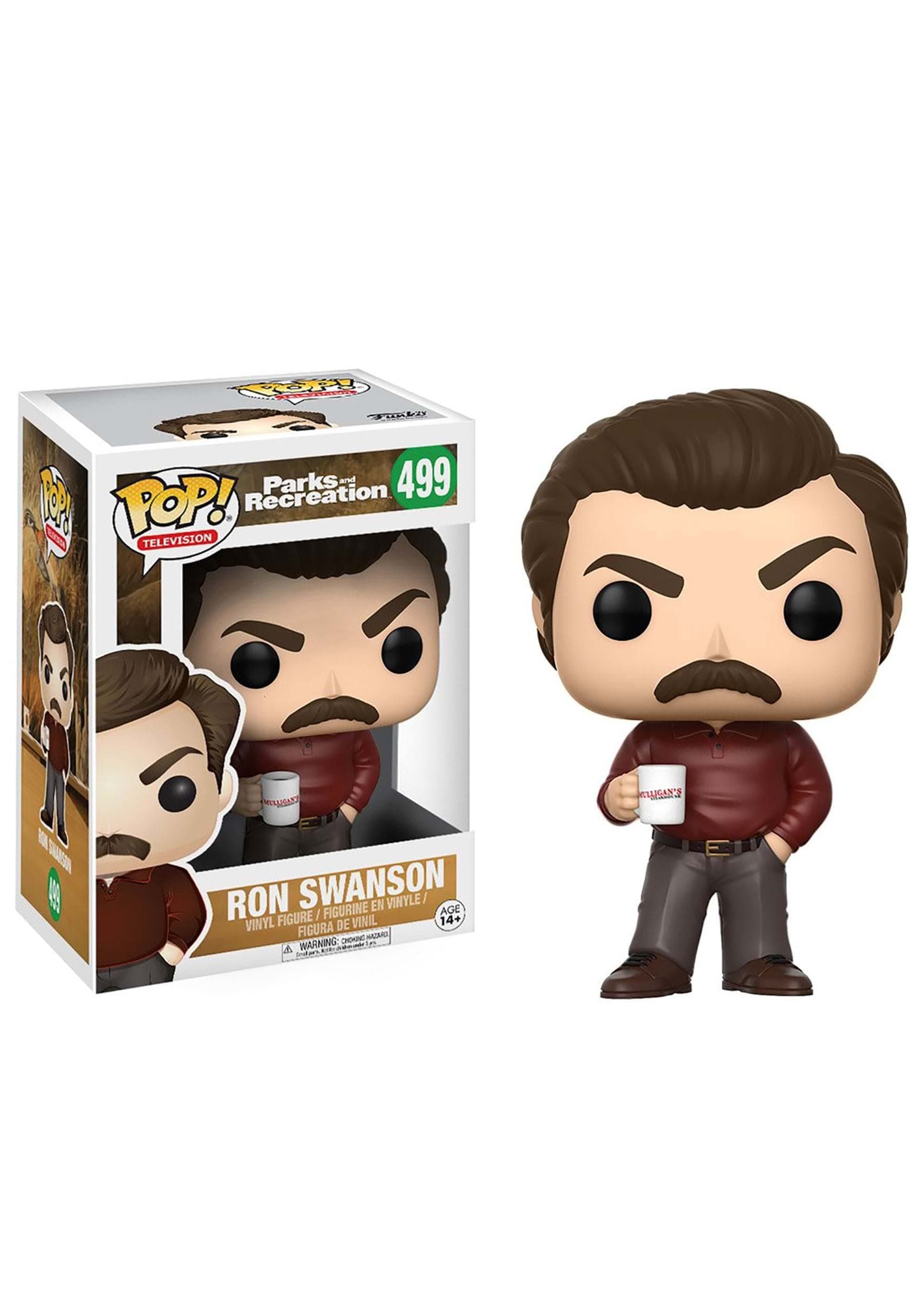 Pop Television: Parks & Recreation - Ron Swanson Figure