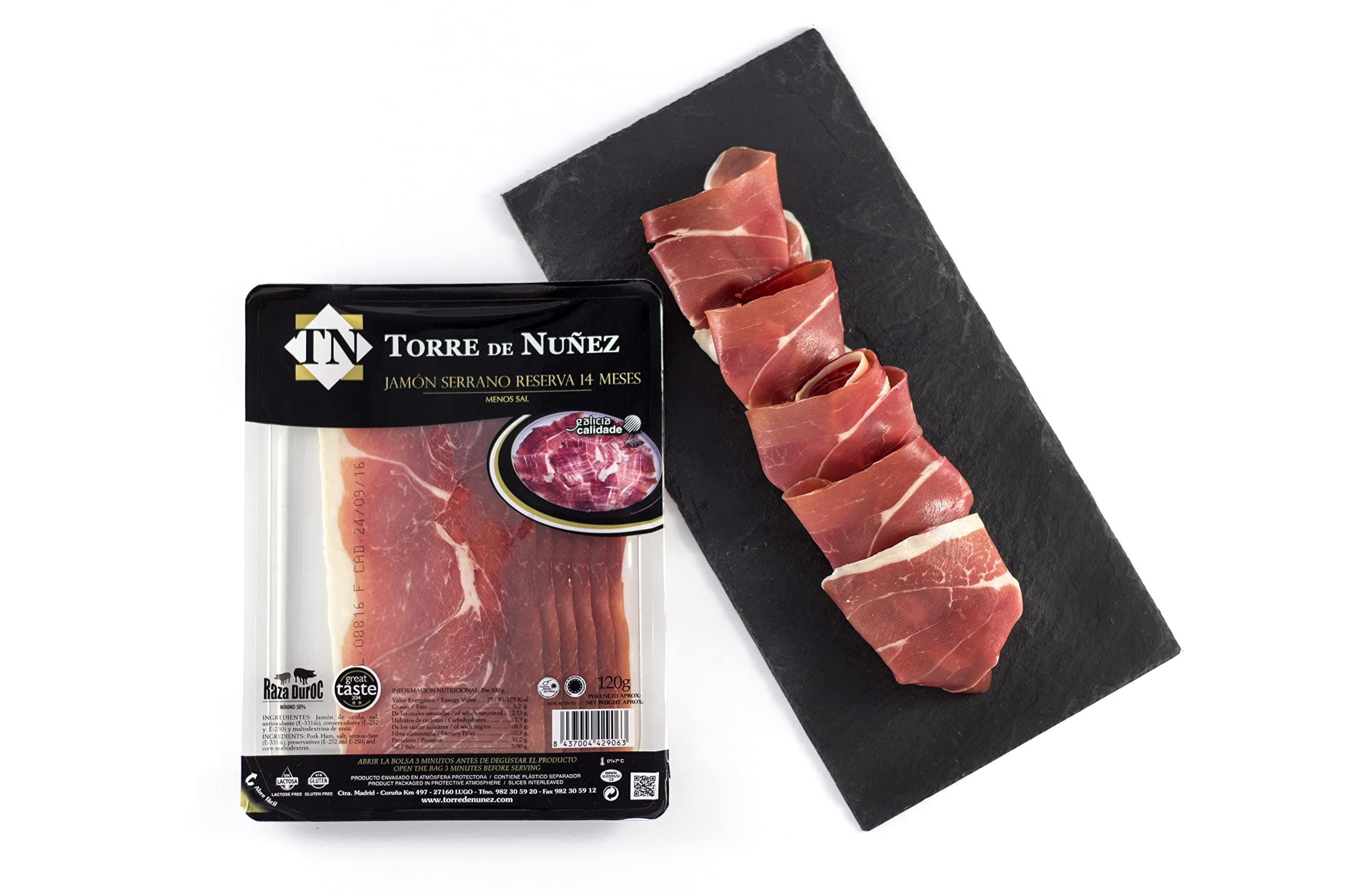 2 x 100g Serrano Reserva Ham Slices (Pack of 2)