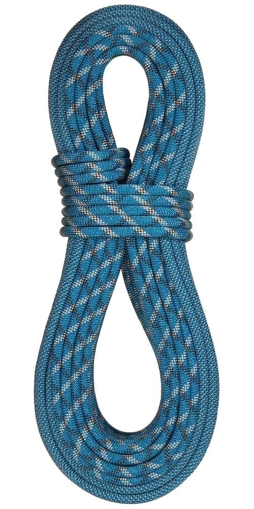 Bluewater Eliminator 10.2mm Dynamic Climbing Rope - Standard Bi-Color - 70m - Blue