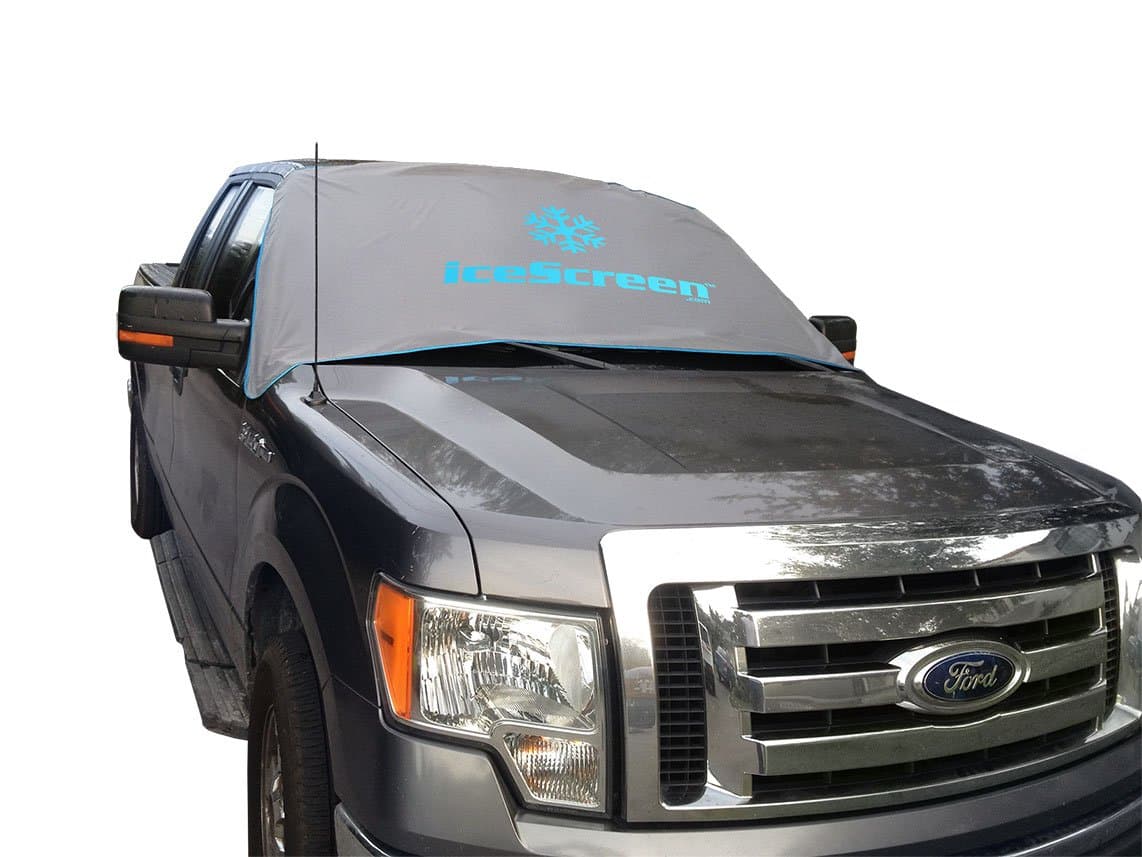 iceScreen ~ Magnetic Windshield Ice & Snow Cover - Pickup XL Grey