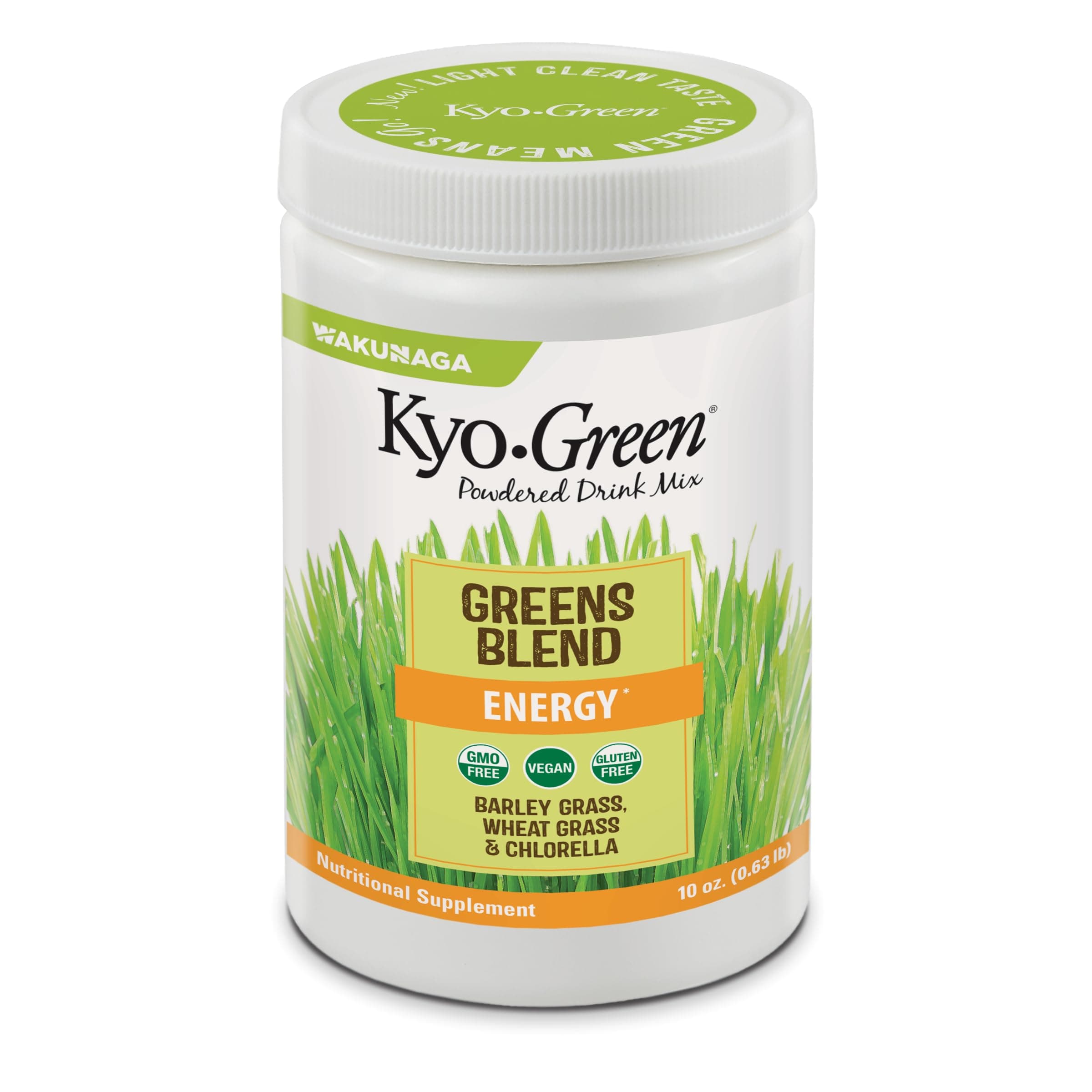 Kyo-Green Green Blends Energy Powered Drink Mix, 10 Ounce Bottle