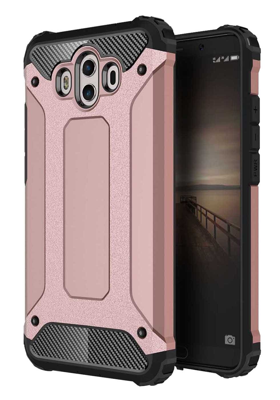 Huawei Mate 10 PRO CASE, Mate 10 PRO CASE, Torryka Anti Drop Protection Sleek Slim FIT Anti-Scratch Dual Layer Shockproof Armor Cover for Huawei MATE10 PRO - Rose Gold