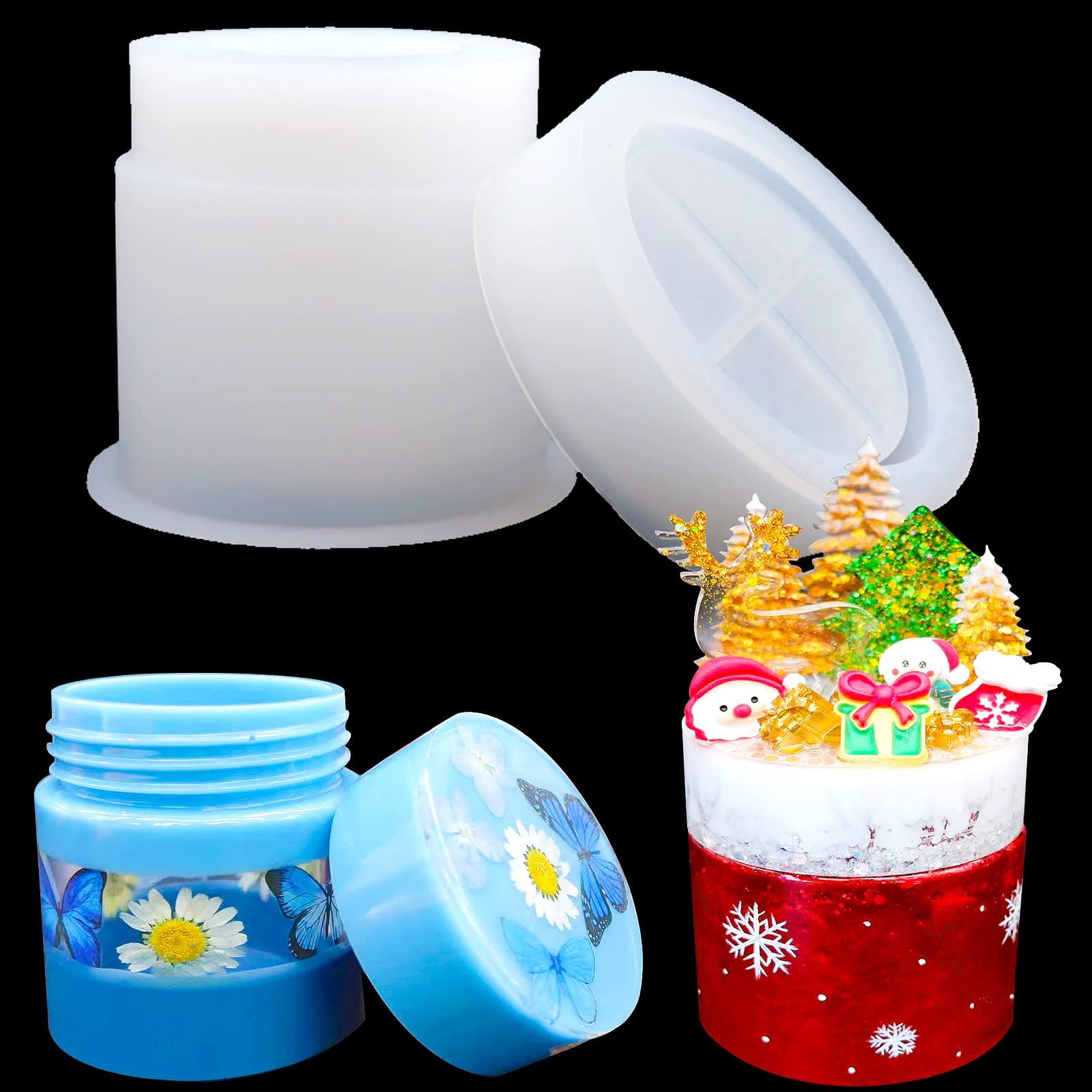 Resin Molds - Bottle & Jewelry Box Molds for DIY Resin Decoration