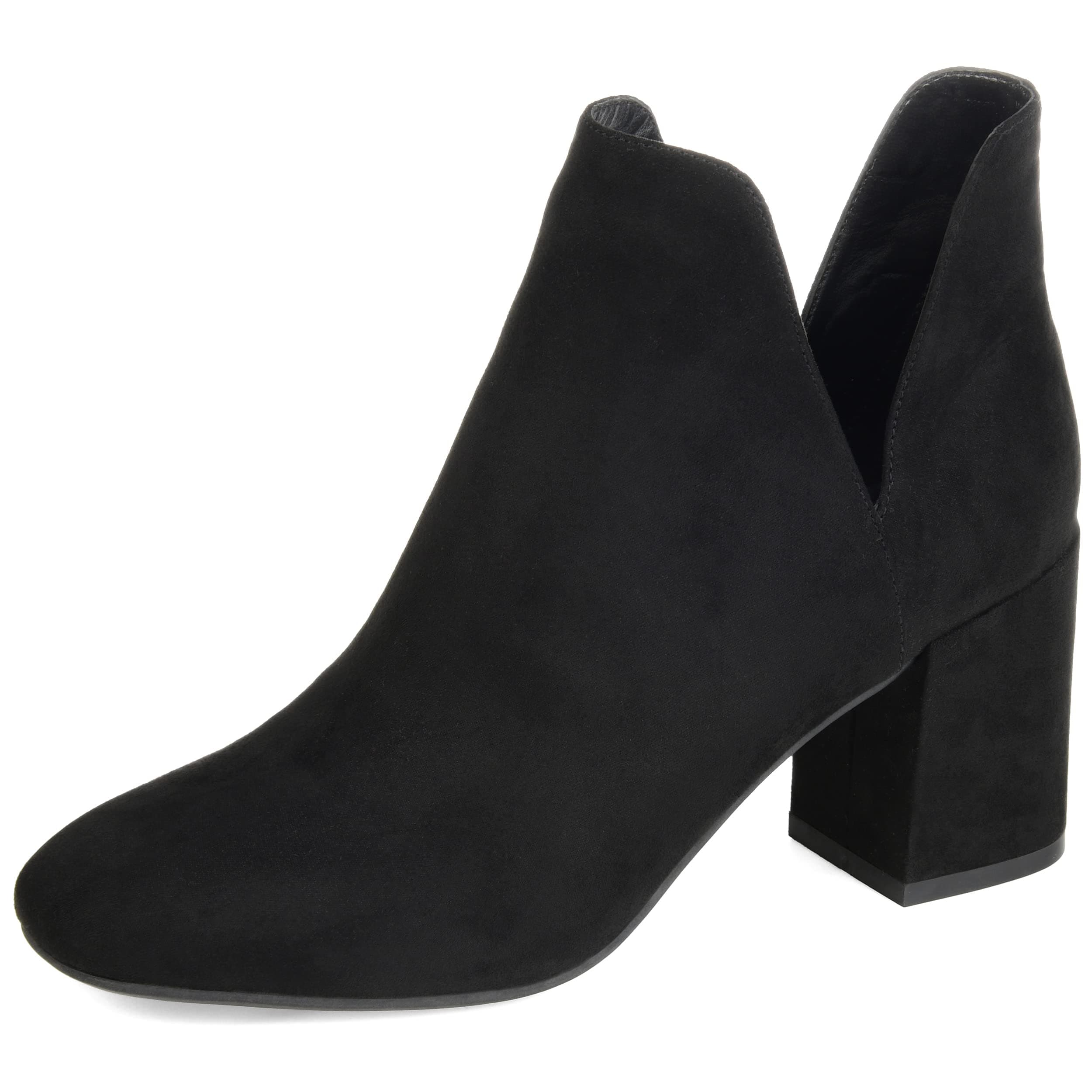 Journee Collection Womens Gwenn Bootie, Black, 7