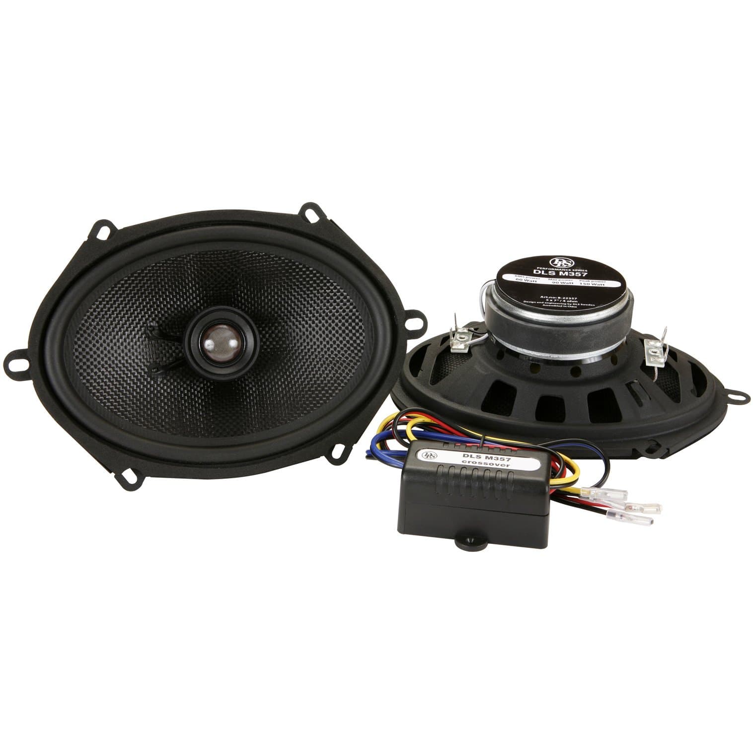 DLS Performance M357 2-Way 5" x 7" 150 Watts Coaxial Speaker (Pair) 5x7 150W