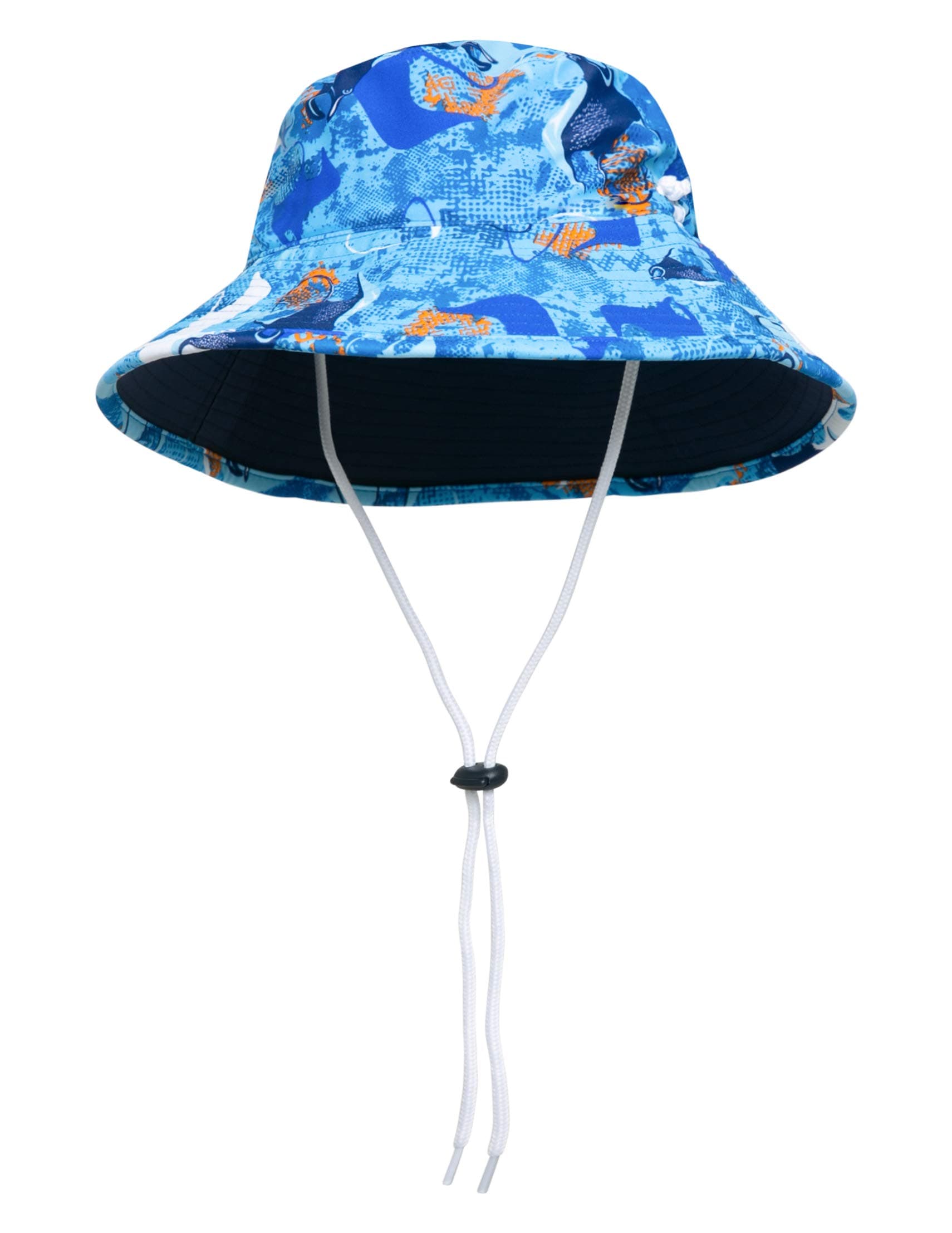 SunBusters Boys Reversible Bucket Hat, UPF 50+ Sun Protection Sun Hat