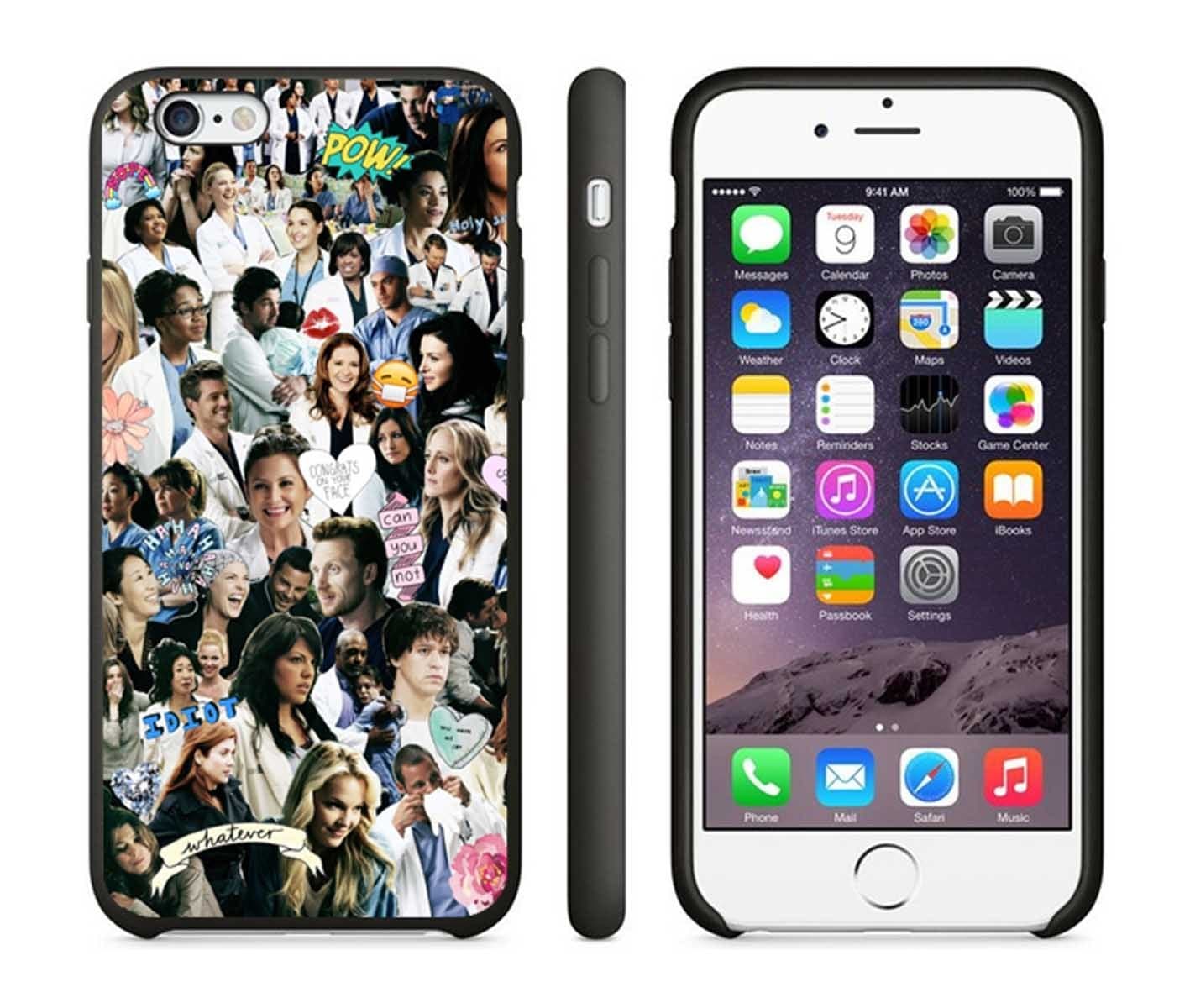 Greys Anatomy Too Sassy For You Case Cover Your iPhone 6 Case and iPHone 6s Case ( White Hard Plastic )