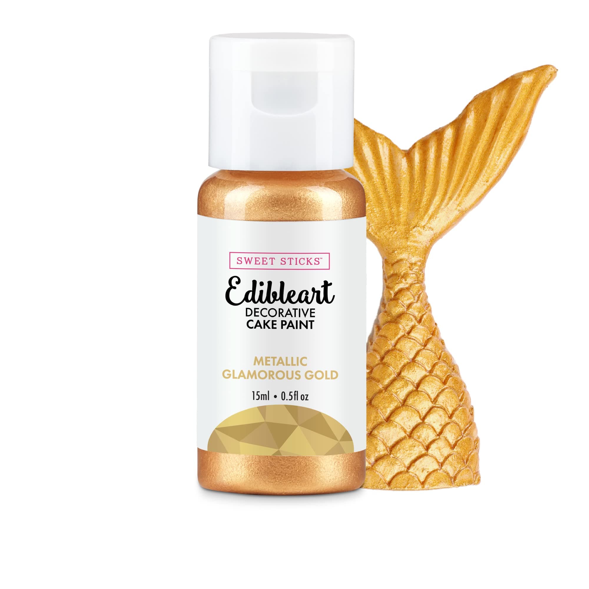 Edible Art Decorative Paint Glamorous Gold 15ml