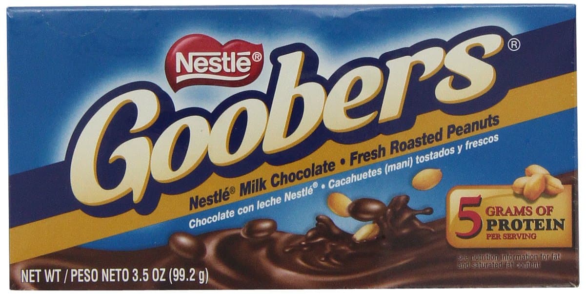 Nestle Goobers Box, 3.50-Ounce (Pack of 18)