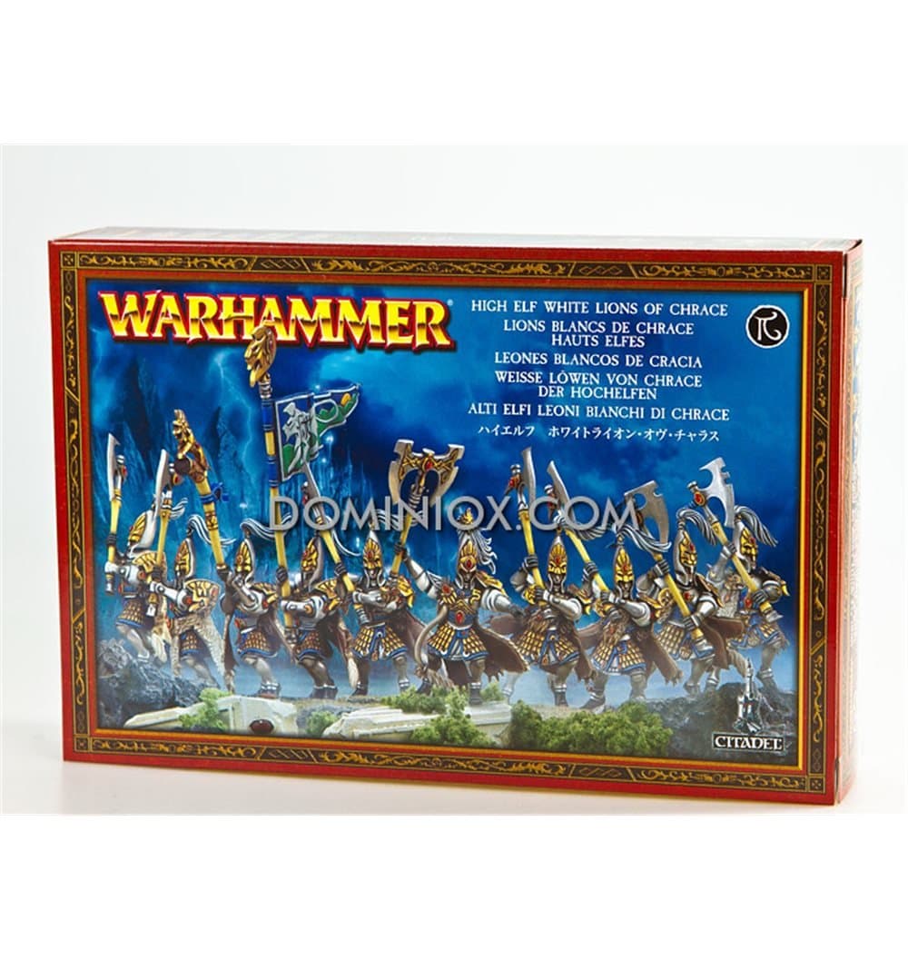 White Lions of Chrace - High Elf - Warhammer Fantasy WHF - Games Workshop Miniatures