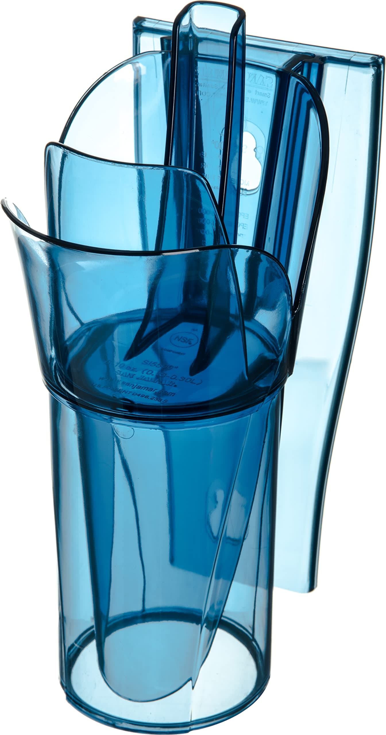 SI5000 Polycarbonate Saf-T-Scoop and Guardian System, 6oz to 10oz, For Bar and Beverage Station