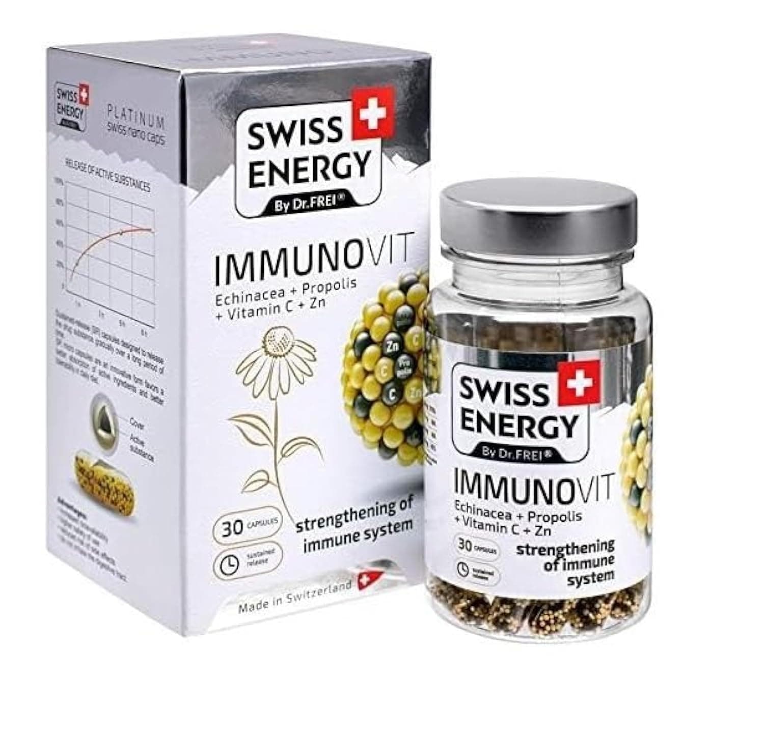 Swiss Energy Immunovit 30 Capsules