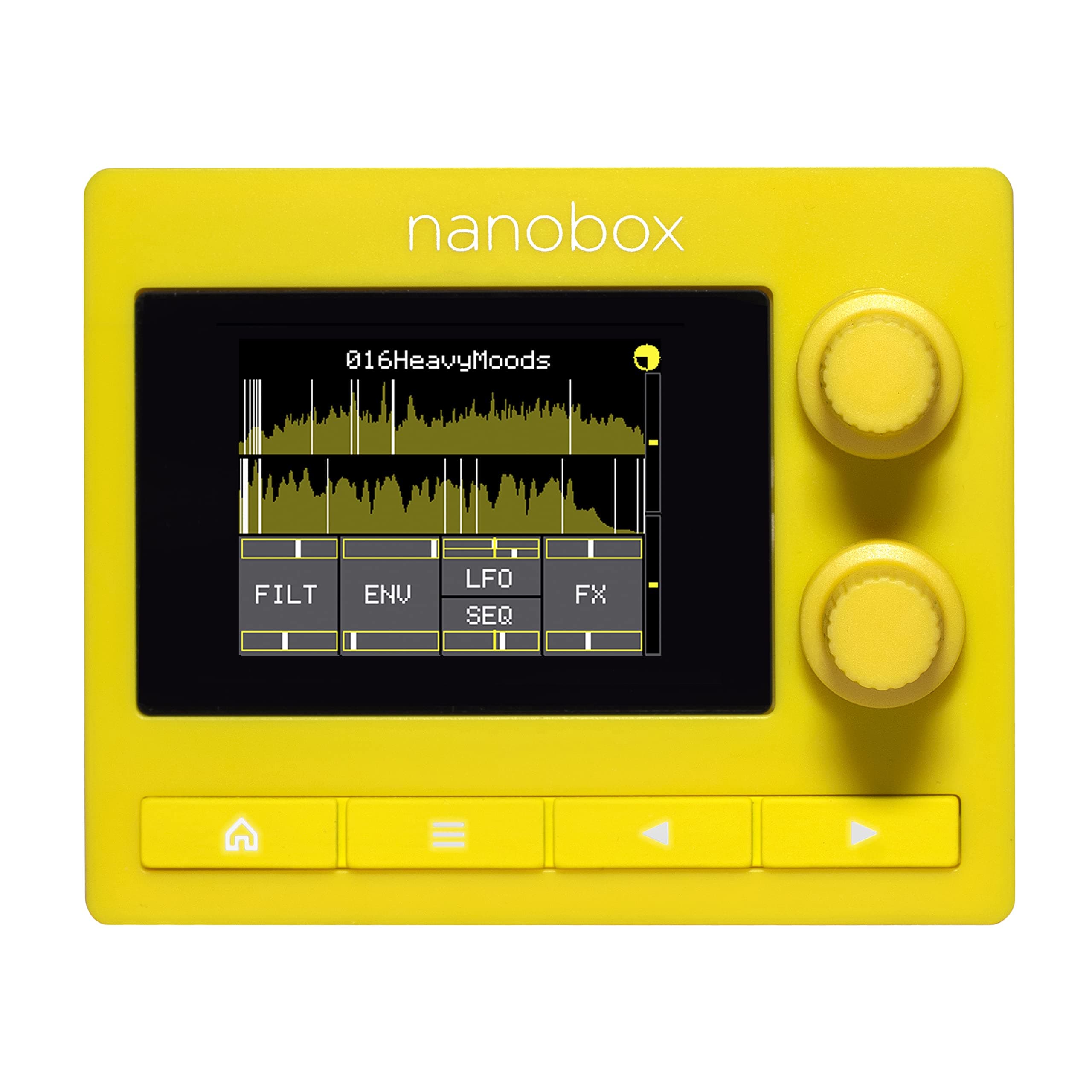 1010music Nanobox Lemondrop 88-Key Synthesizer with Touch Screen and 88 Keys