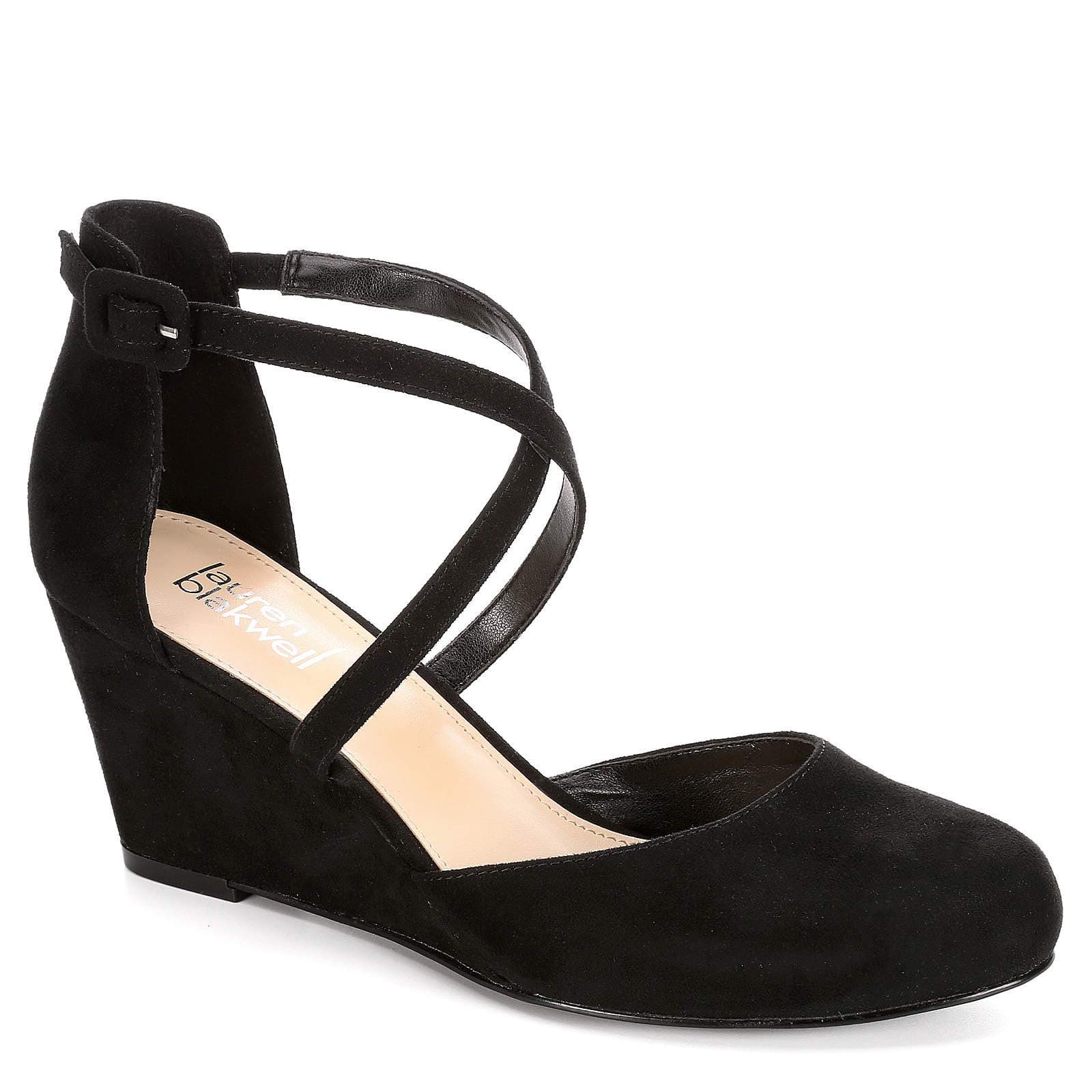 Lauren Blakwell Womens Ginna Wedge Pump Shoes