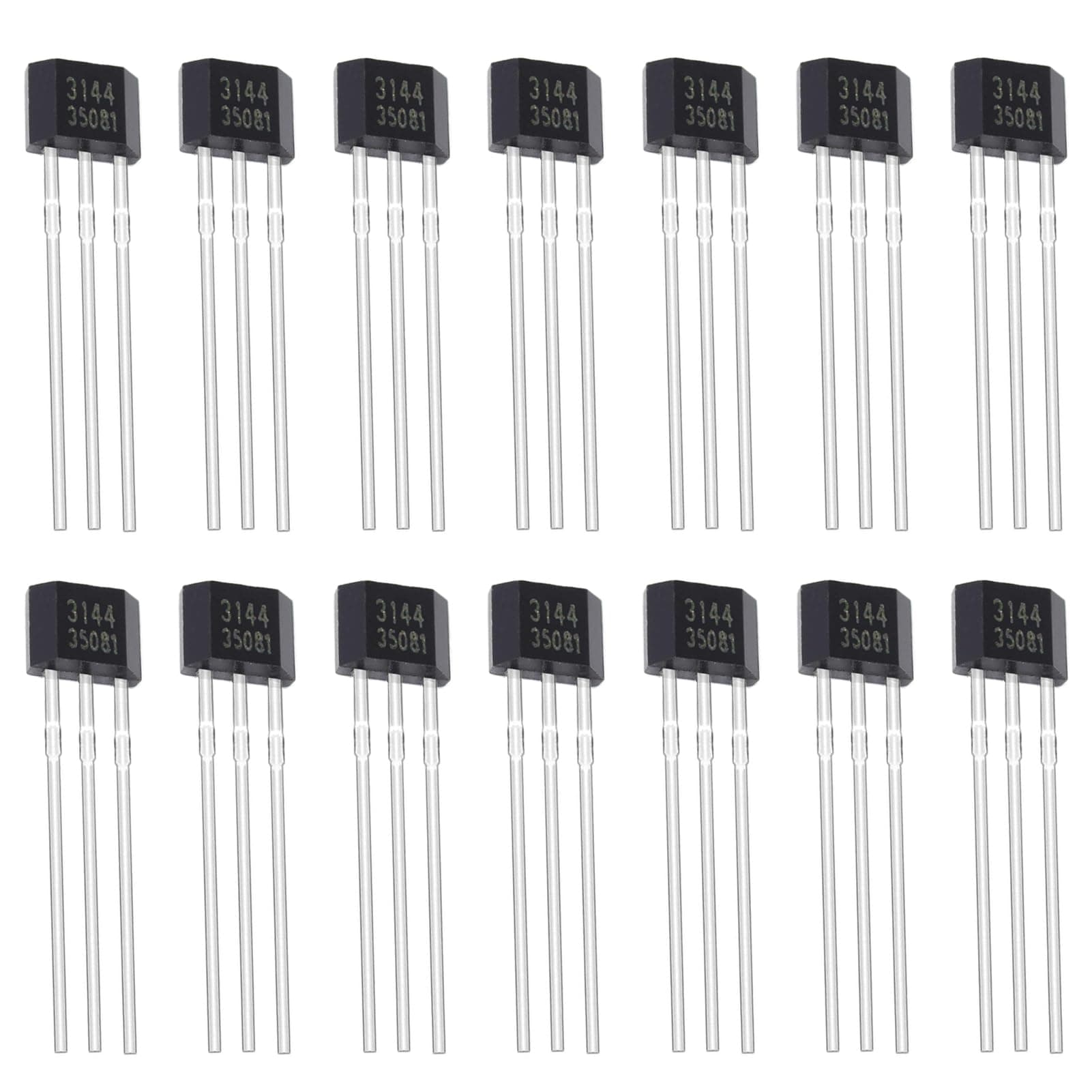 20Pcs A3144 3144 Hall Effect Sensor OH3144 AH3144E 3Pins Magnetic Detector
